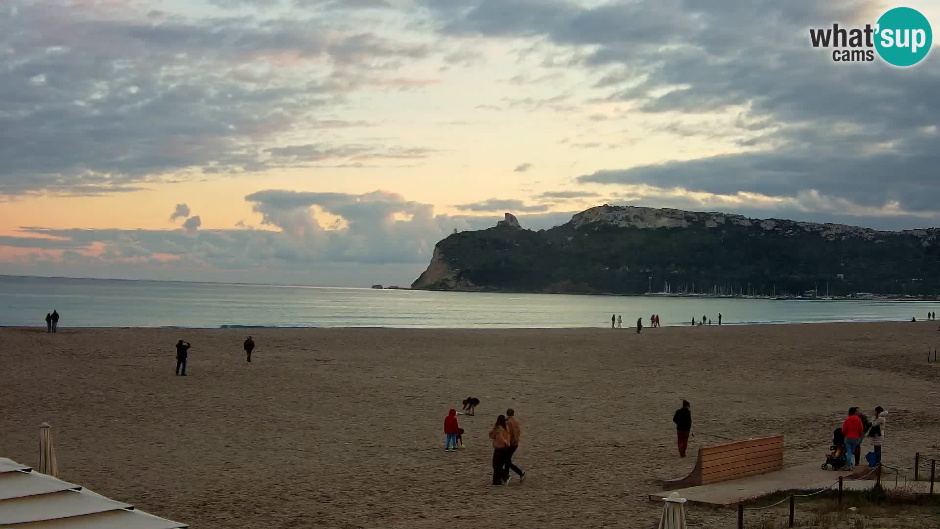 Poetto Strand Webcam | Cagliari | Sardinien