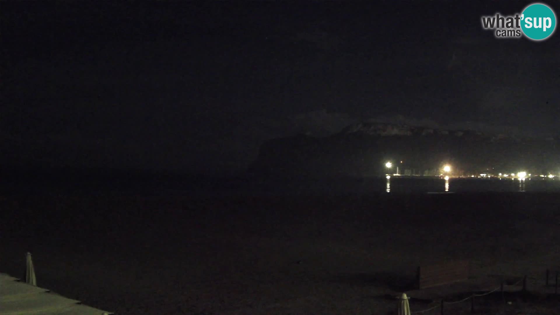 Poetto beach webcam | Cagliari | Sardinija