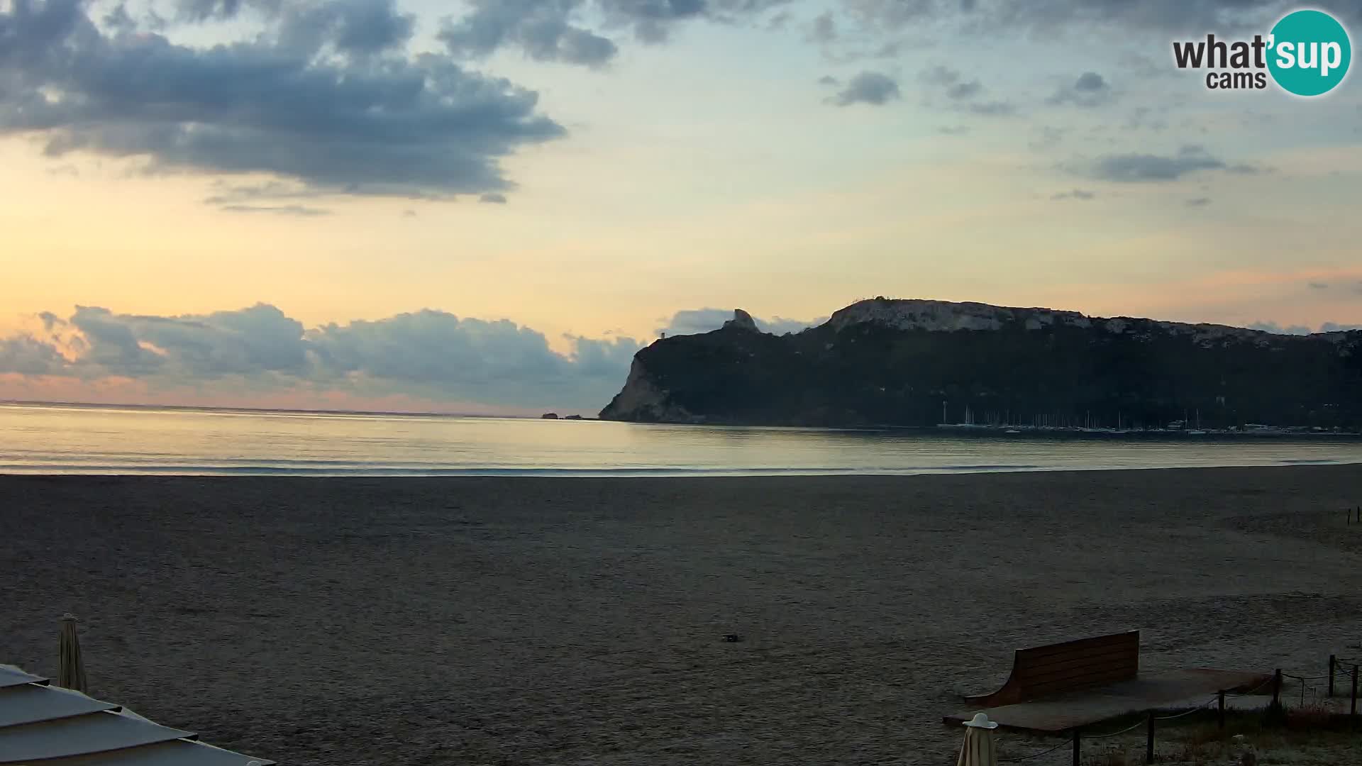 Webcam plage de Poetto | Cagliari | Sardaigne