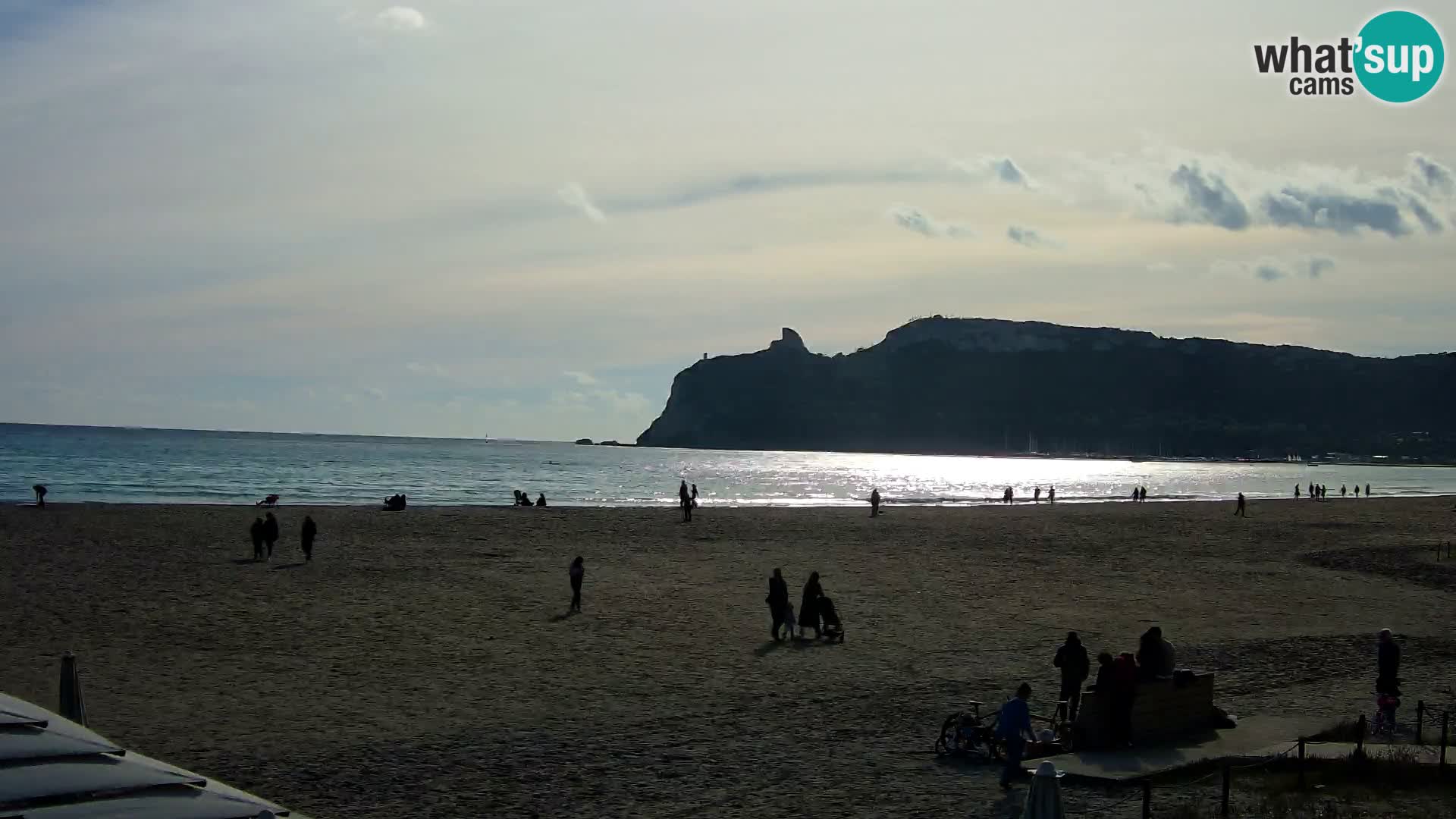 Poetto Strand Webcam | Cagliari | Sardinien