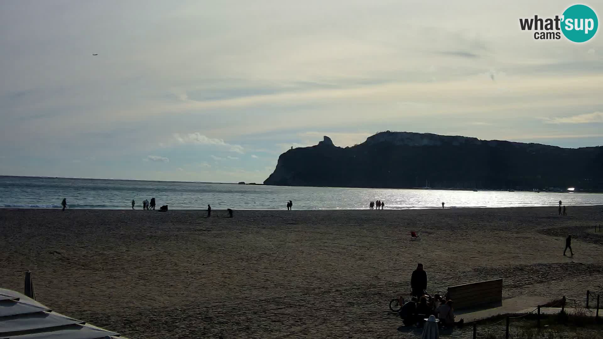 Poetto Strand Webcam | Cagliari | Sardinien