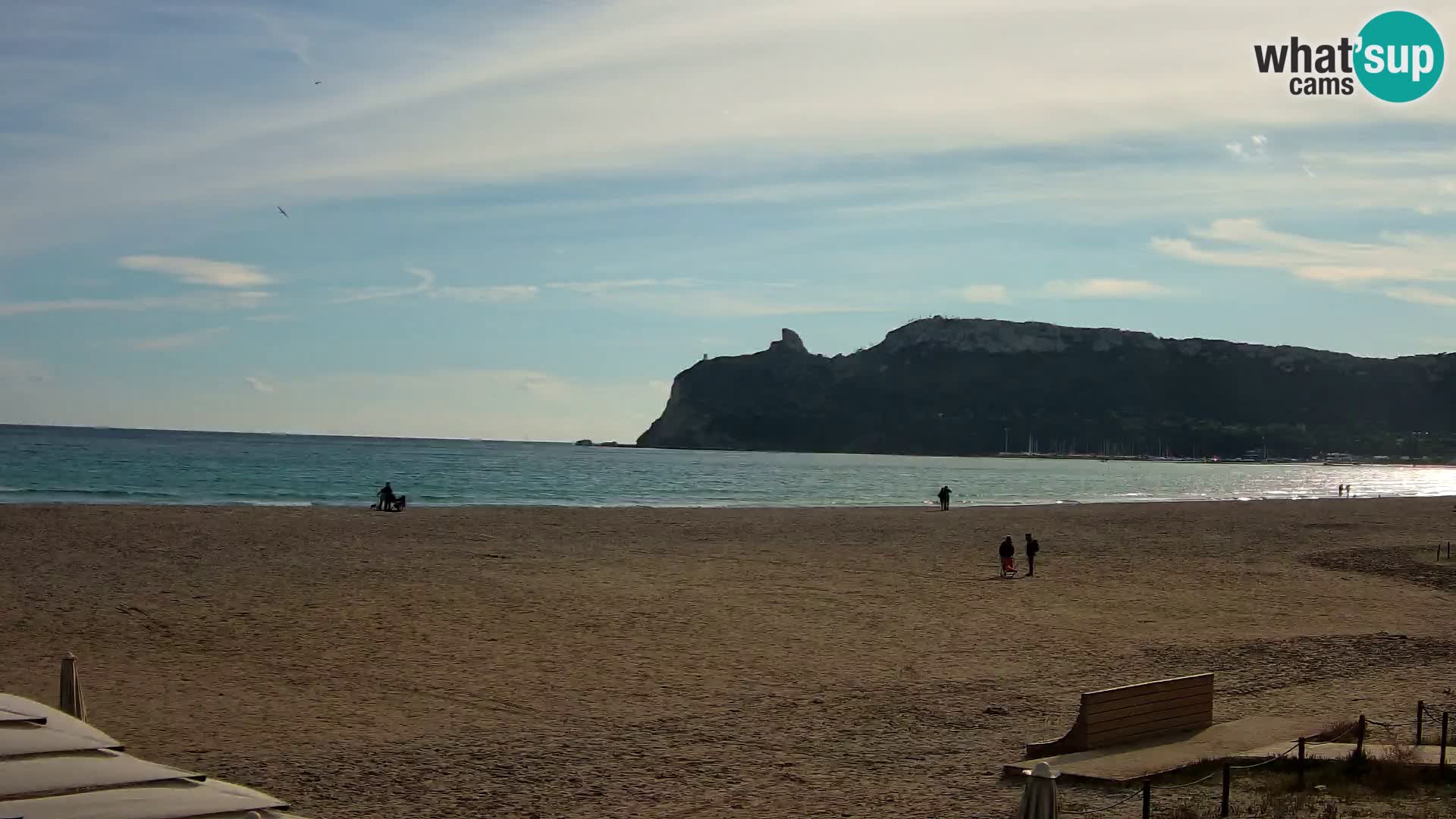 Poetto beach webcam | Cagliari | Sardinia