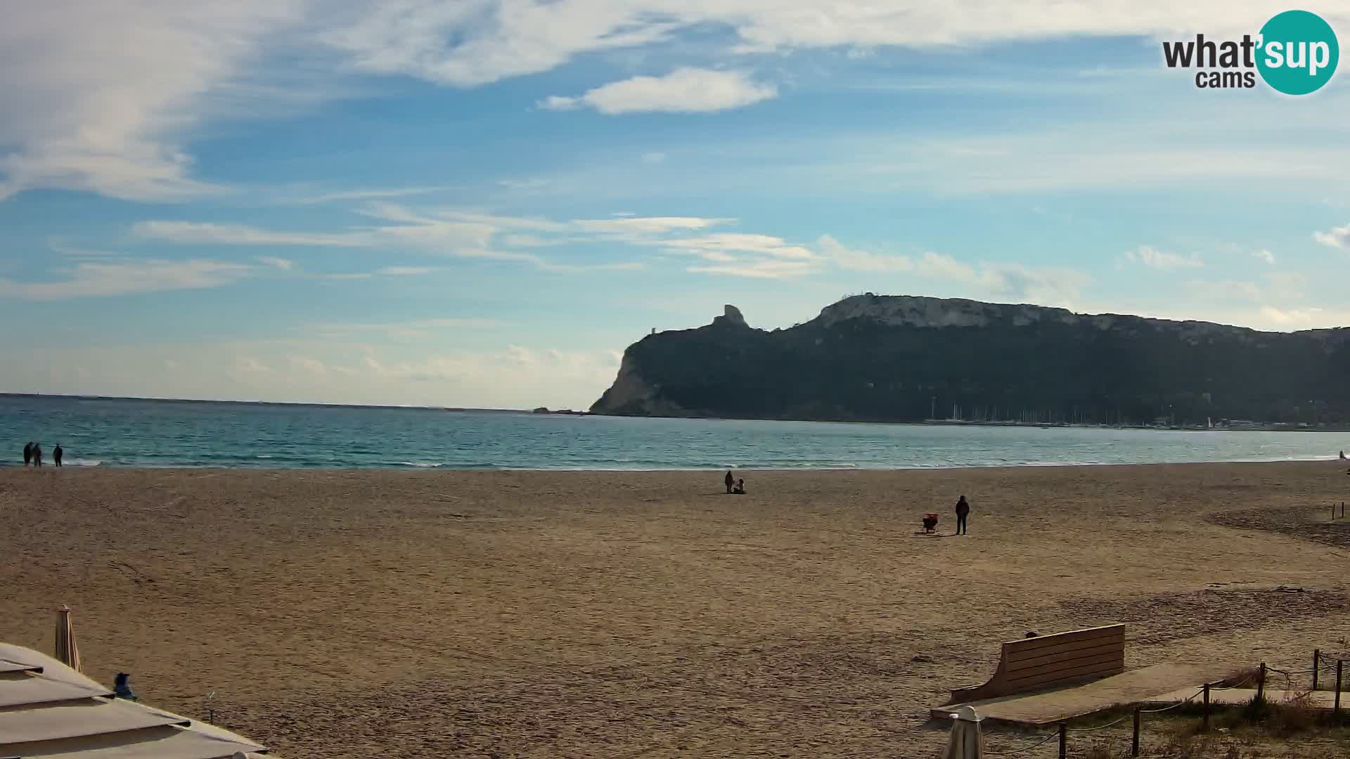 Poetto Strand Webcam | Cagliari | Sardinien
