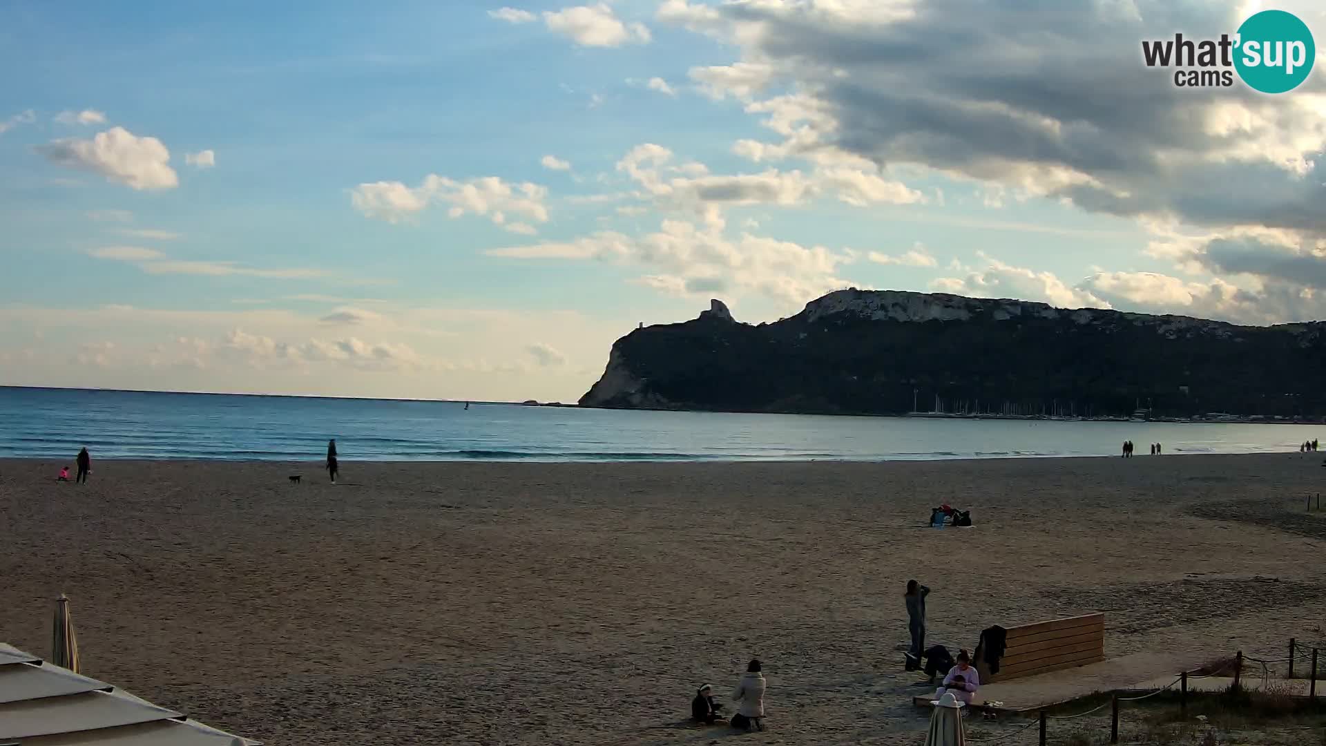 Poetto beach webcam | Cagliari | Sardinia