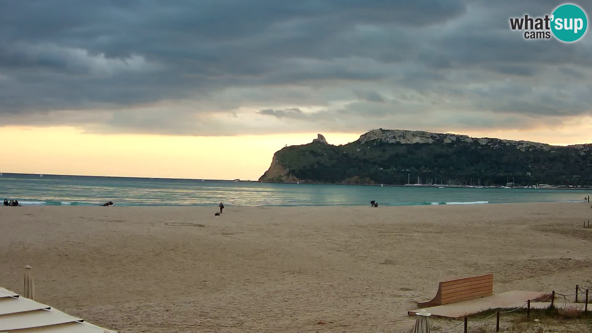 Poetto beach webcam | Cagliari | Sardinia