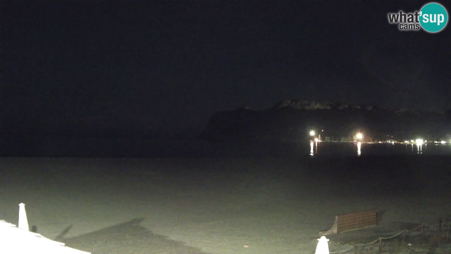 Poetto beach webcam | Cagliari | Sardinija