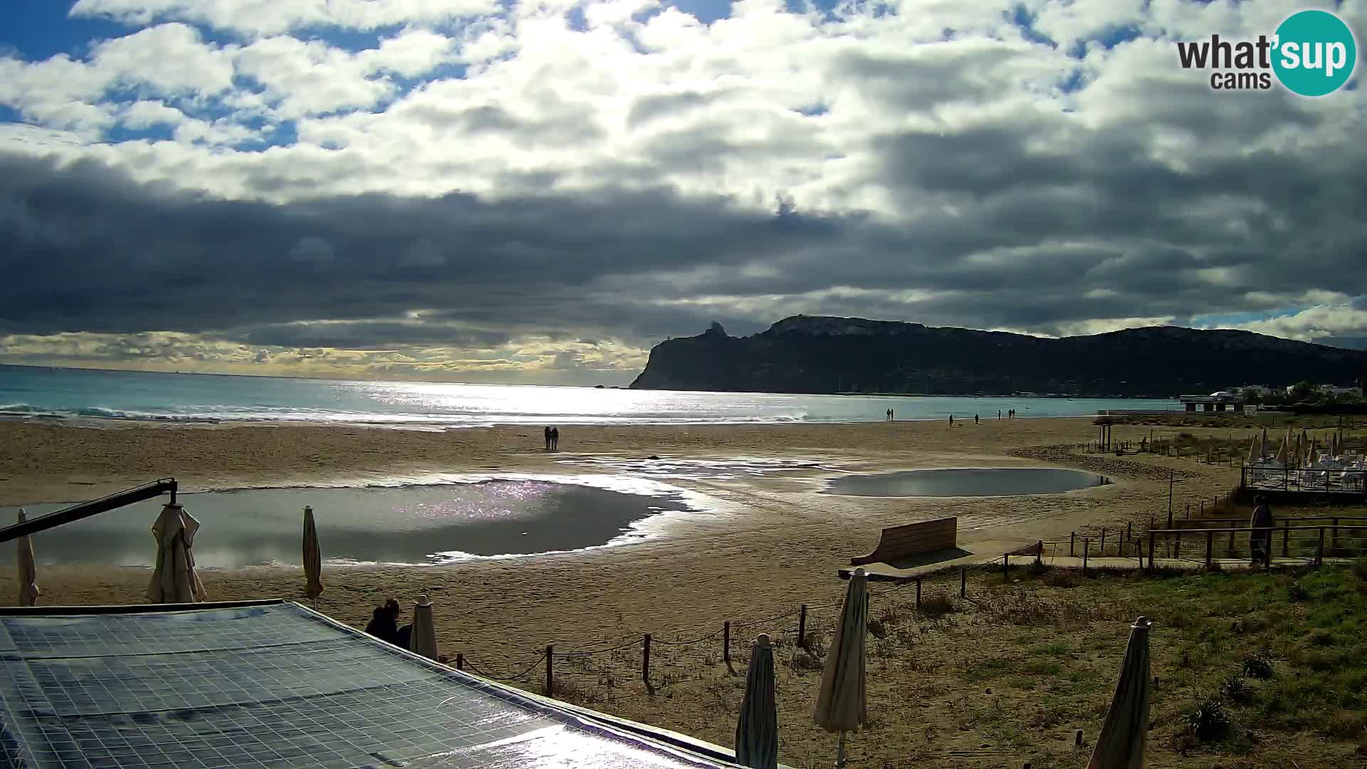 Webcam spiaggia del Poetto | Cagliari | Sardegna