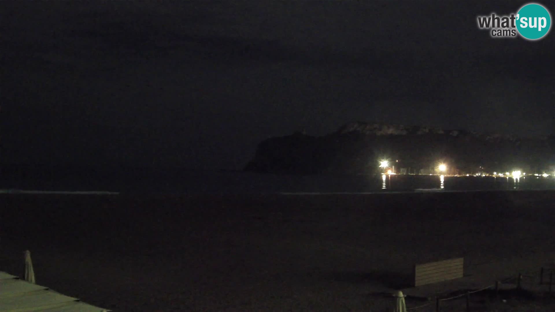 Poetto beach webcam | Cagliari | Sardinija