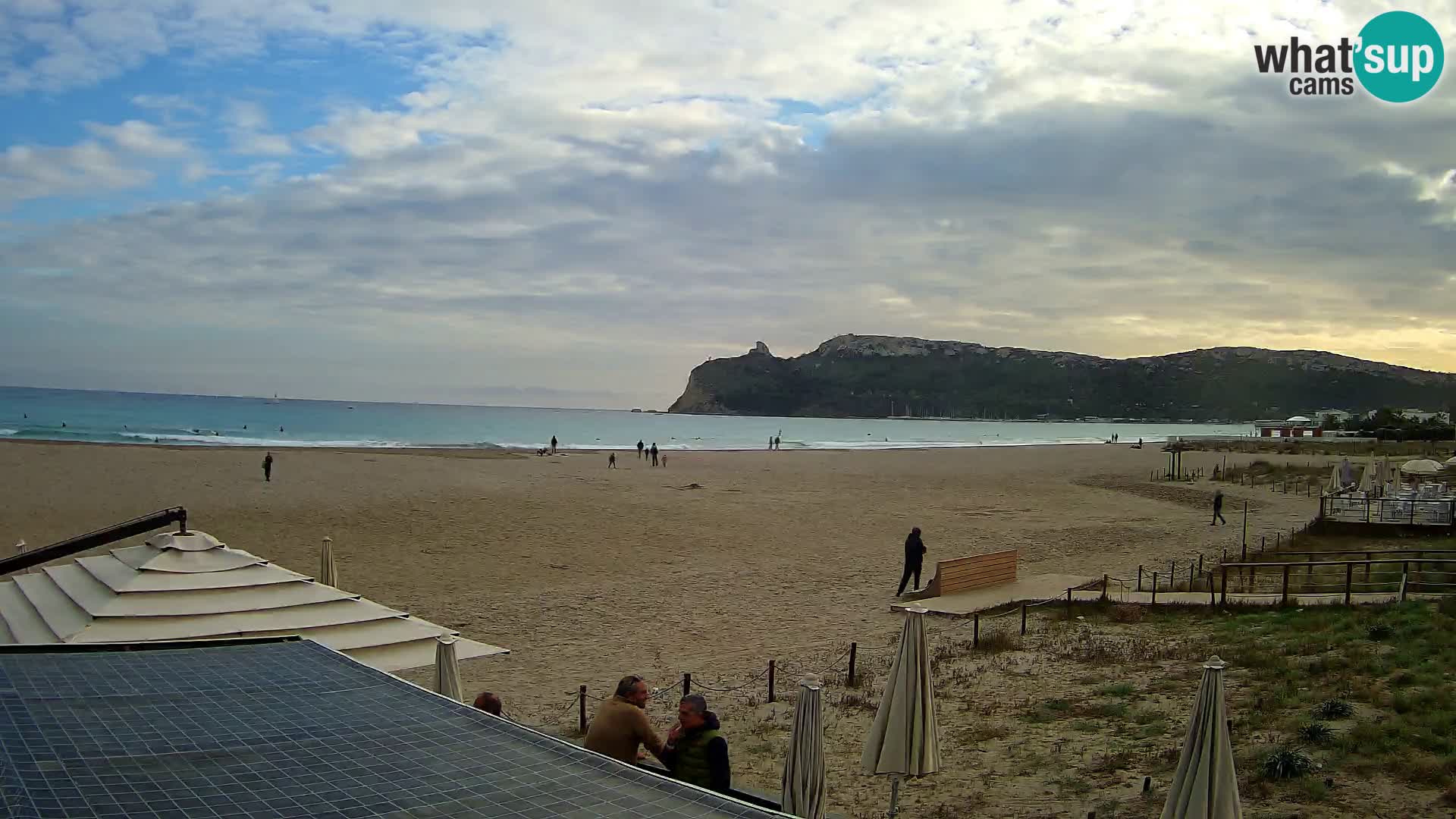 Webcam plage de Poetto | Cagliari | Sardaigne