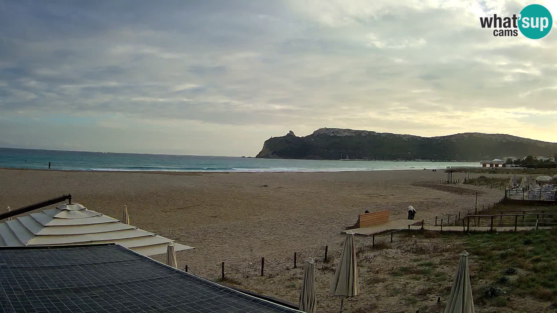 Poetto beach webcam | Cagliari | Sardinija