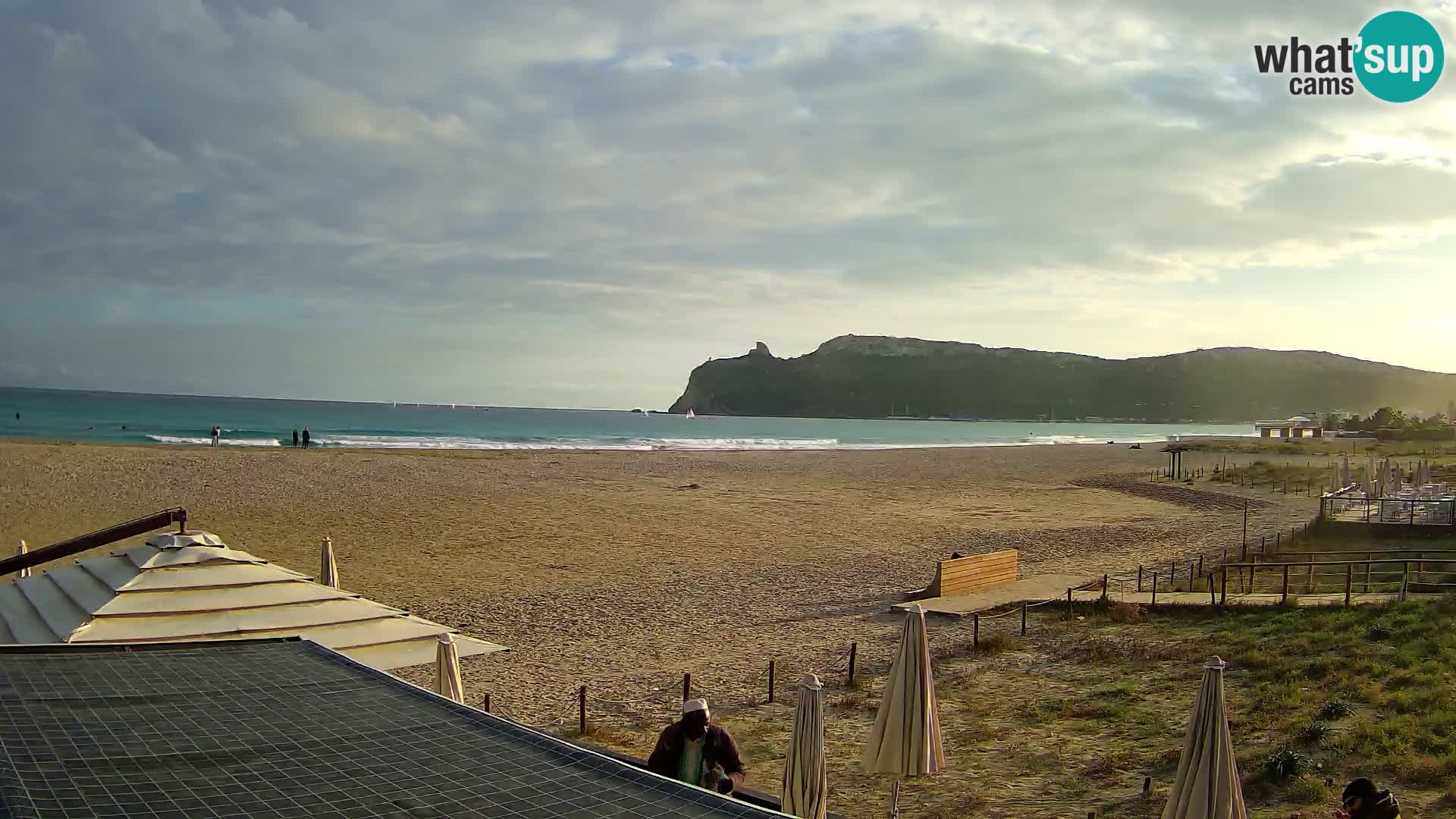 Poetto beach webcam | Cagliari | Sardinia