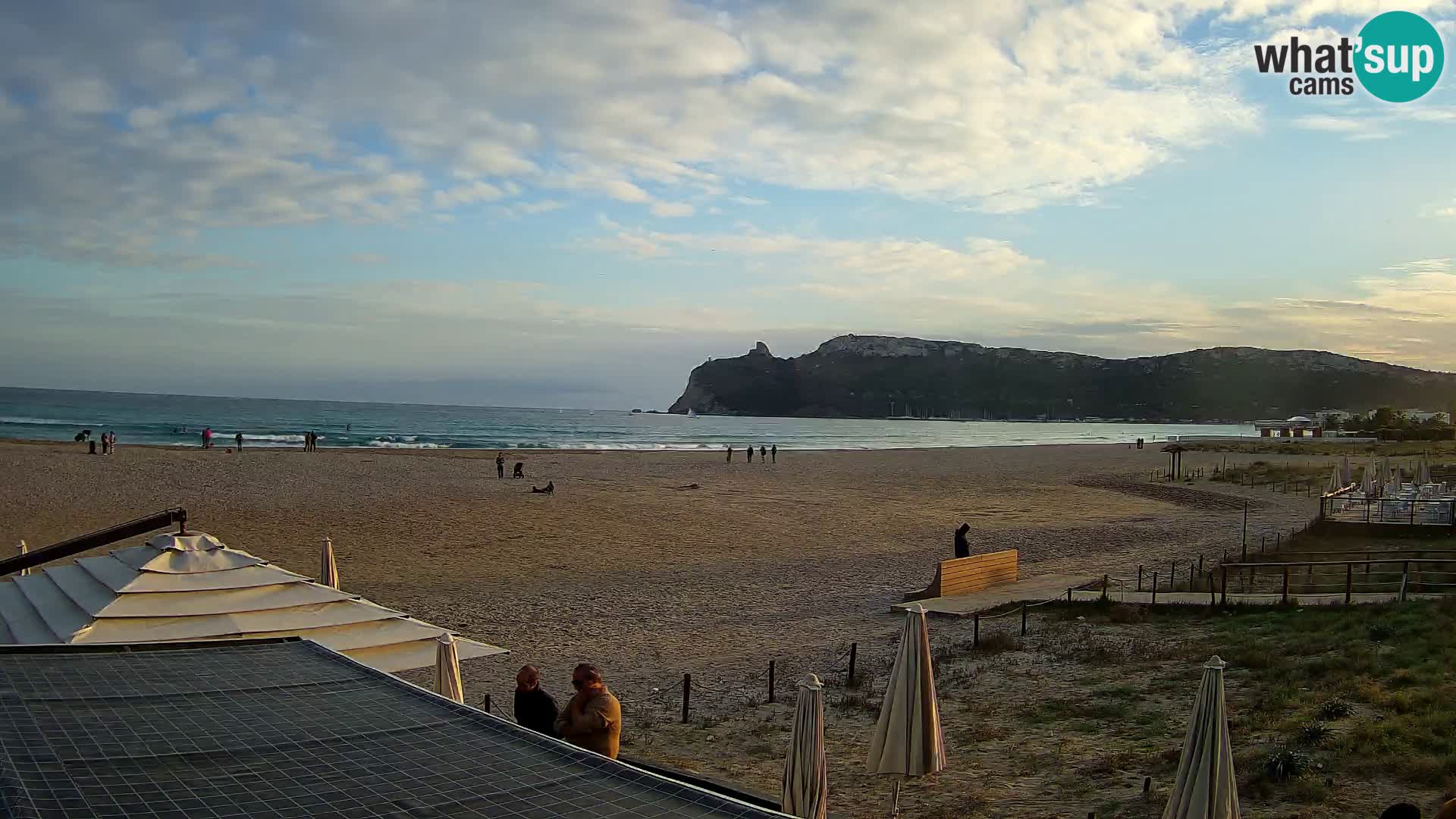 Poetto beach webcam | Cagliari | Sardinia