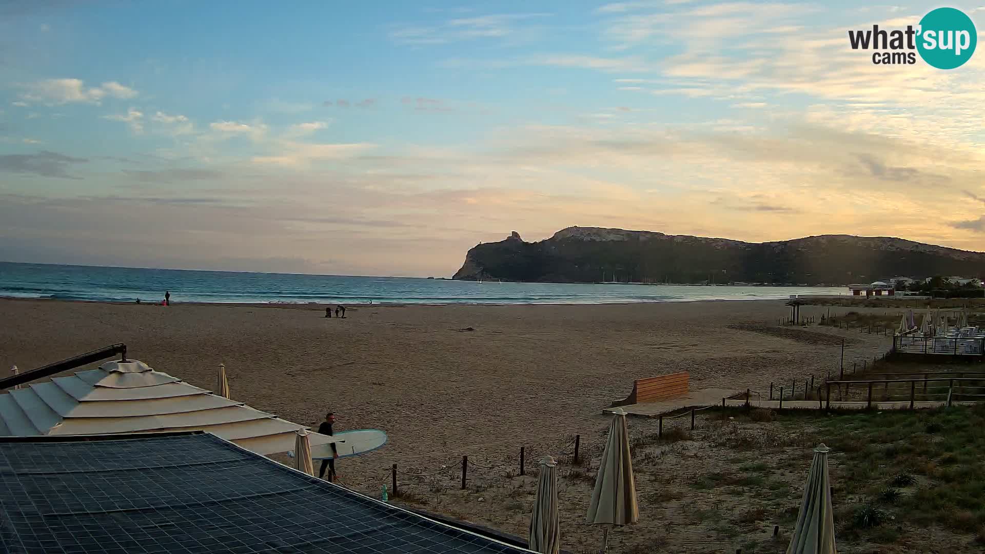 Poetto beach webcam | Cagliari | Sardinia
