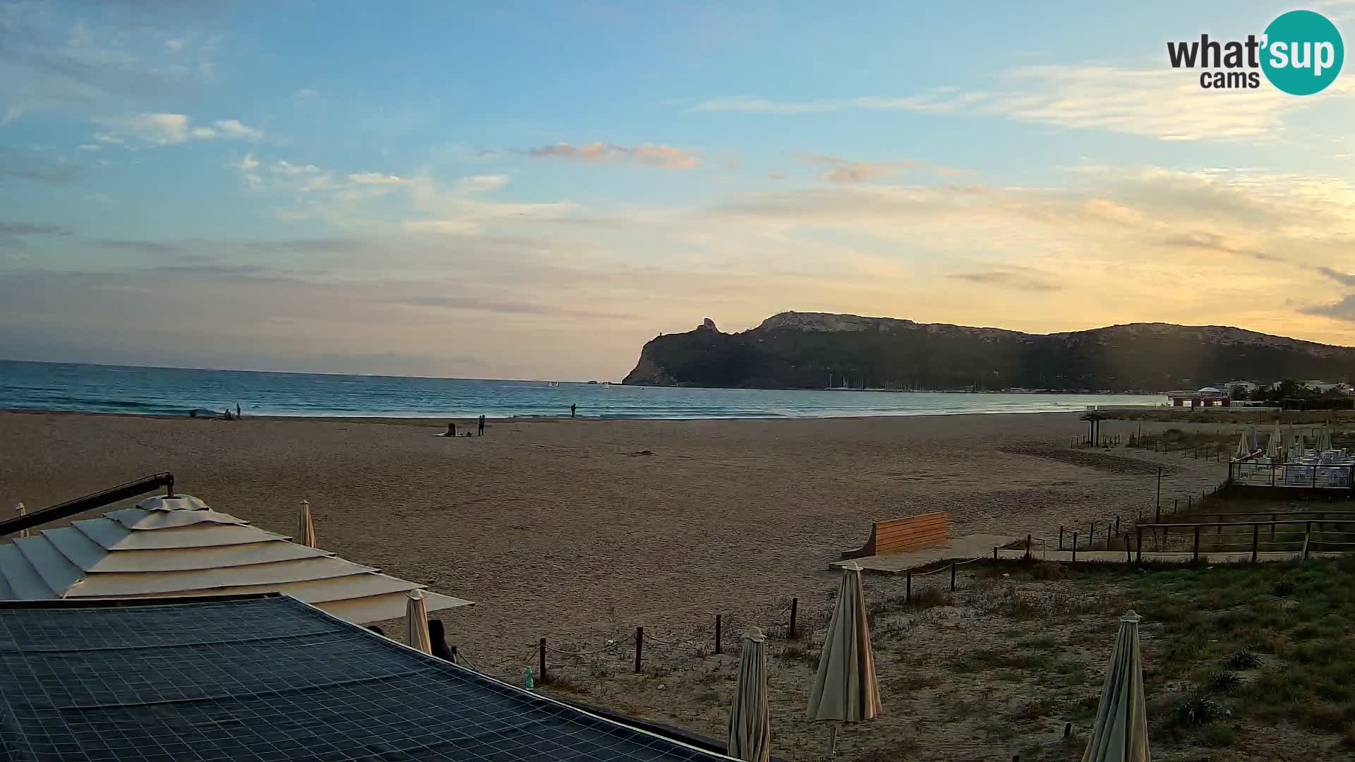 Poetto beach webcam | Cagliari | Sardinia