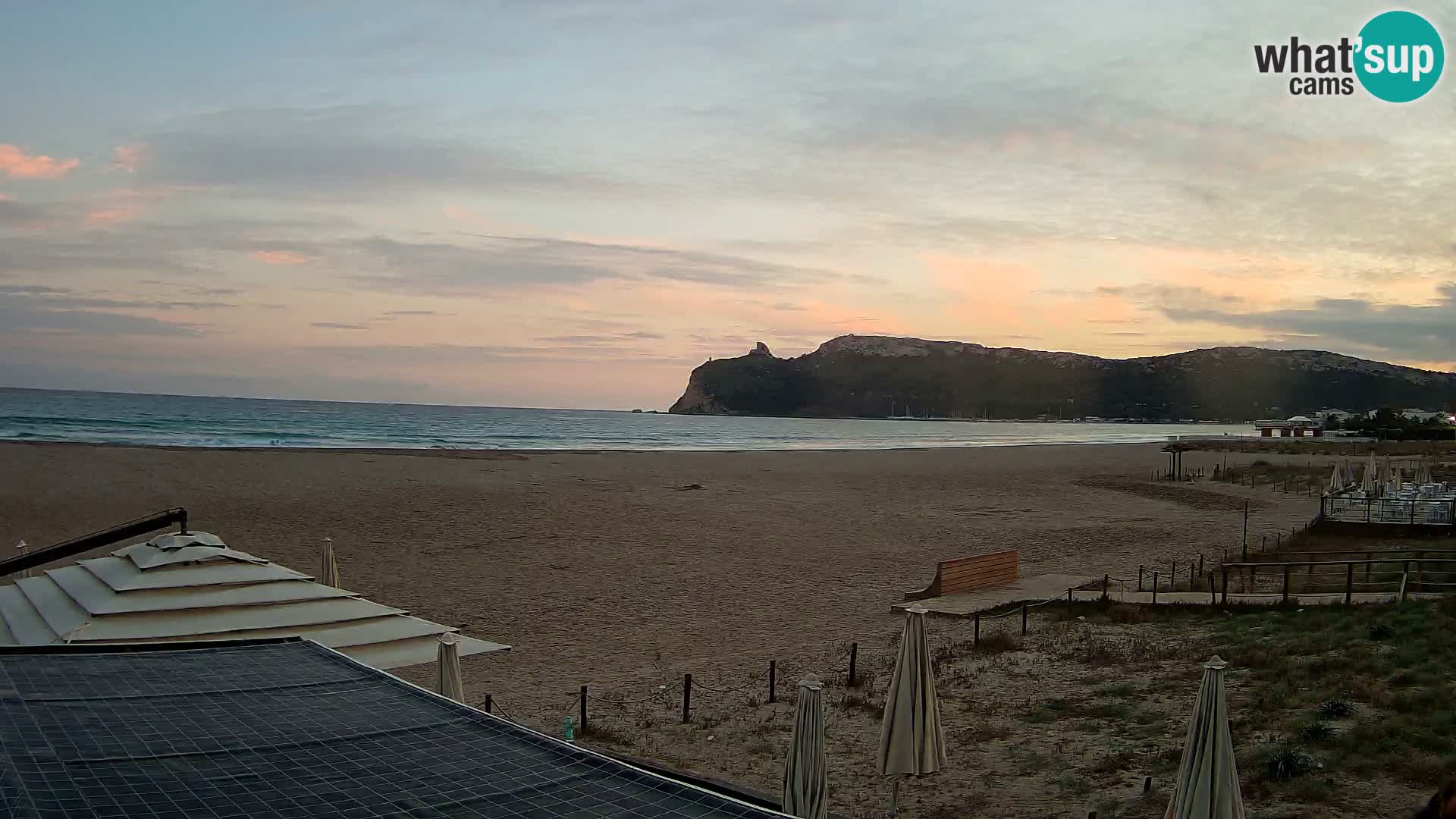 Poetto beach webcam | Cagliari | Sardinija