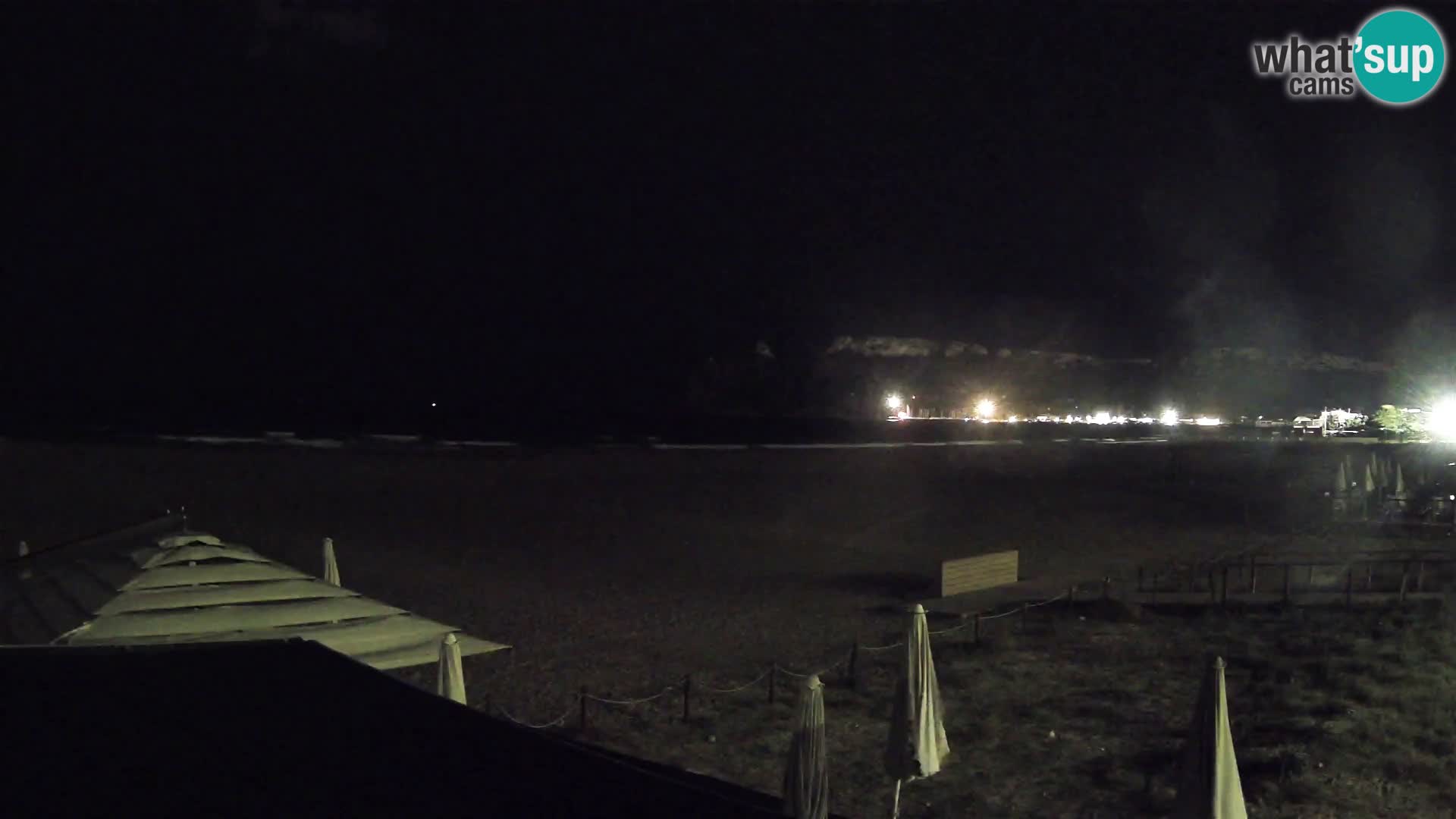 Poetto beach webcam | Cagliari | Sardinija
