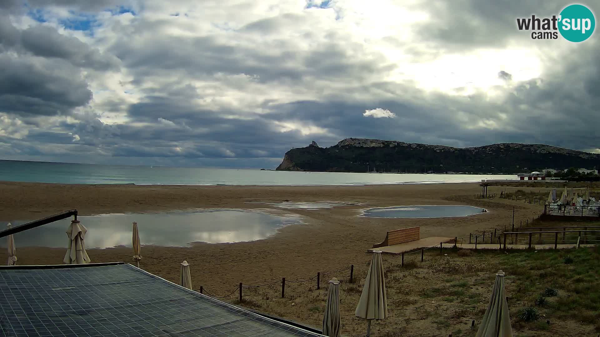 Poetto Strand Webcam | Cagliari | Sardinien