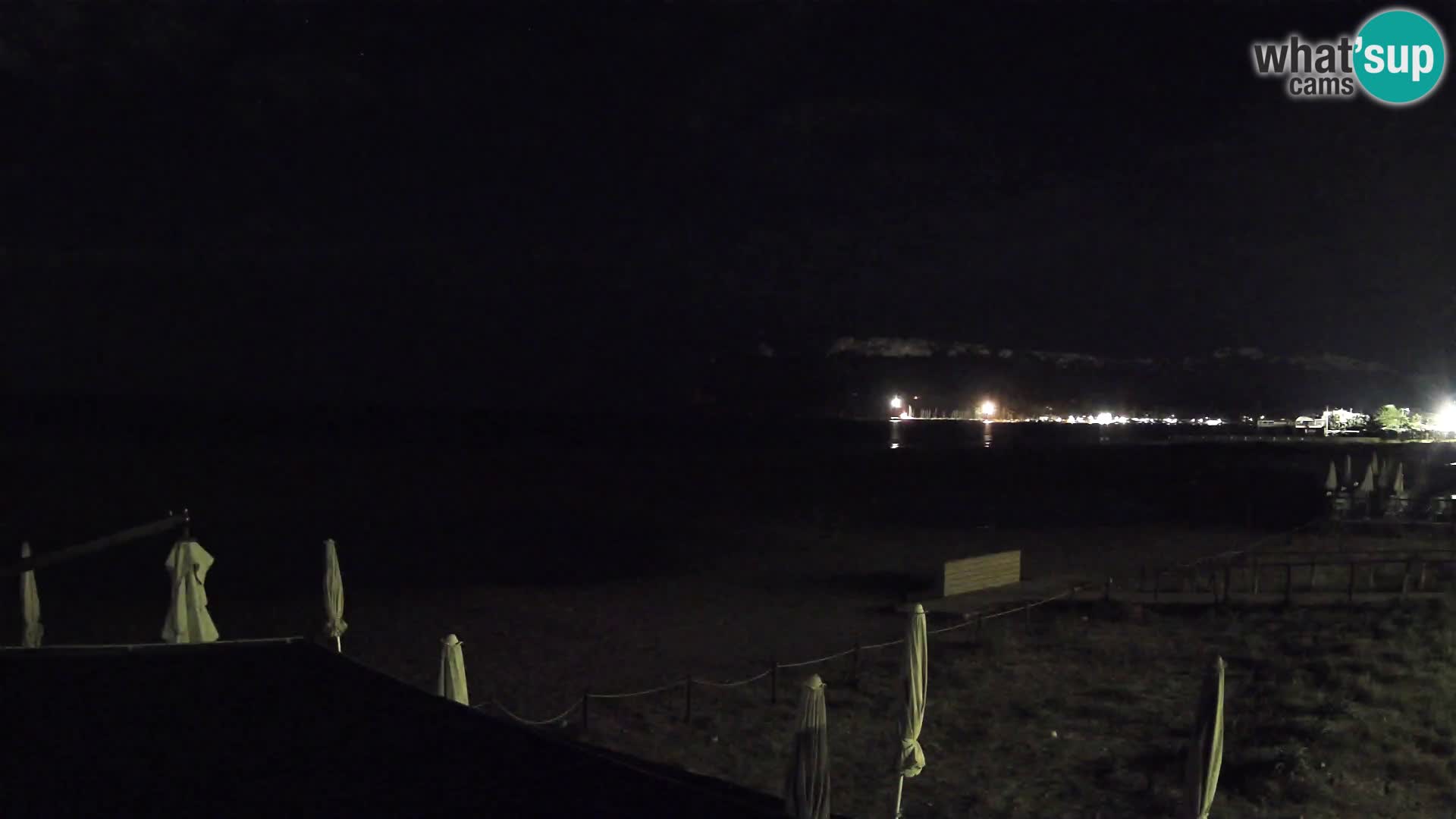 Poetto beach webcam | Cagliari | Sardinija
