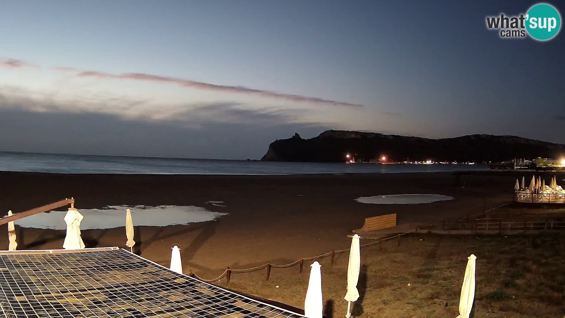 Poetto Strand Webcam | Cagliari | Sardinien