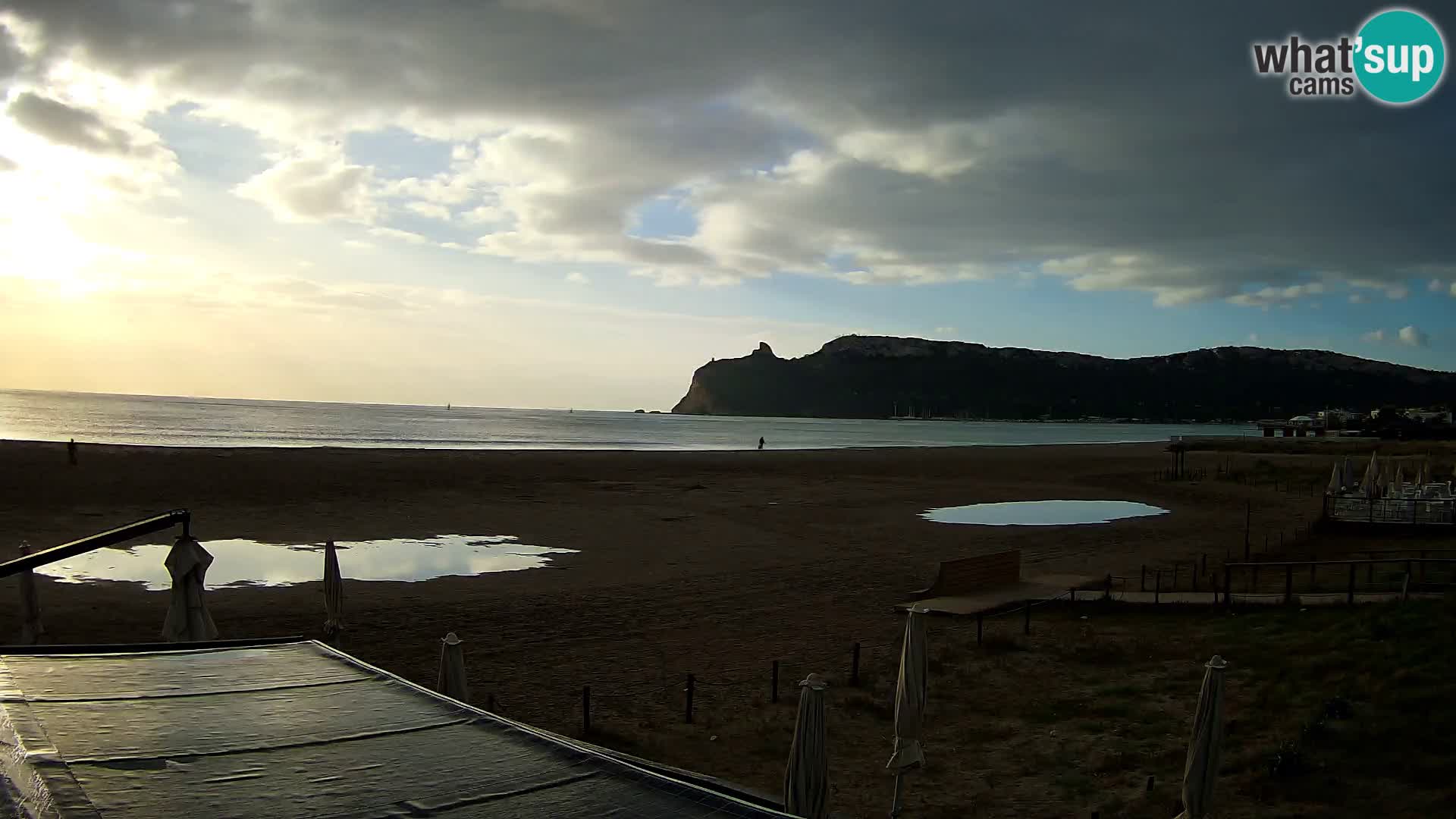 Poetto beach webcam | Cagliari | Sardinija