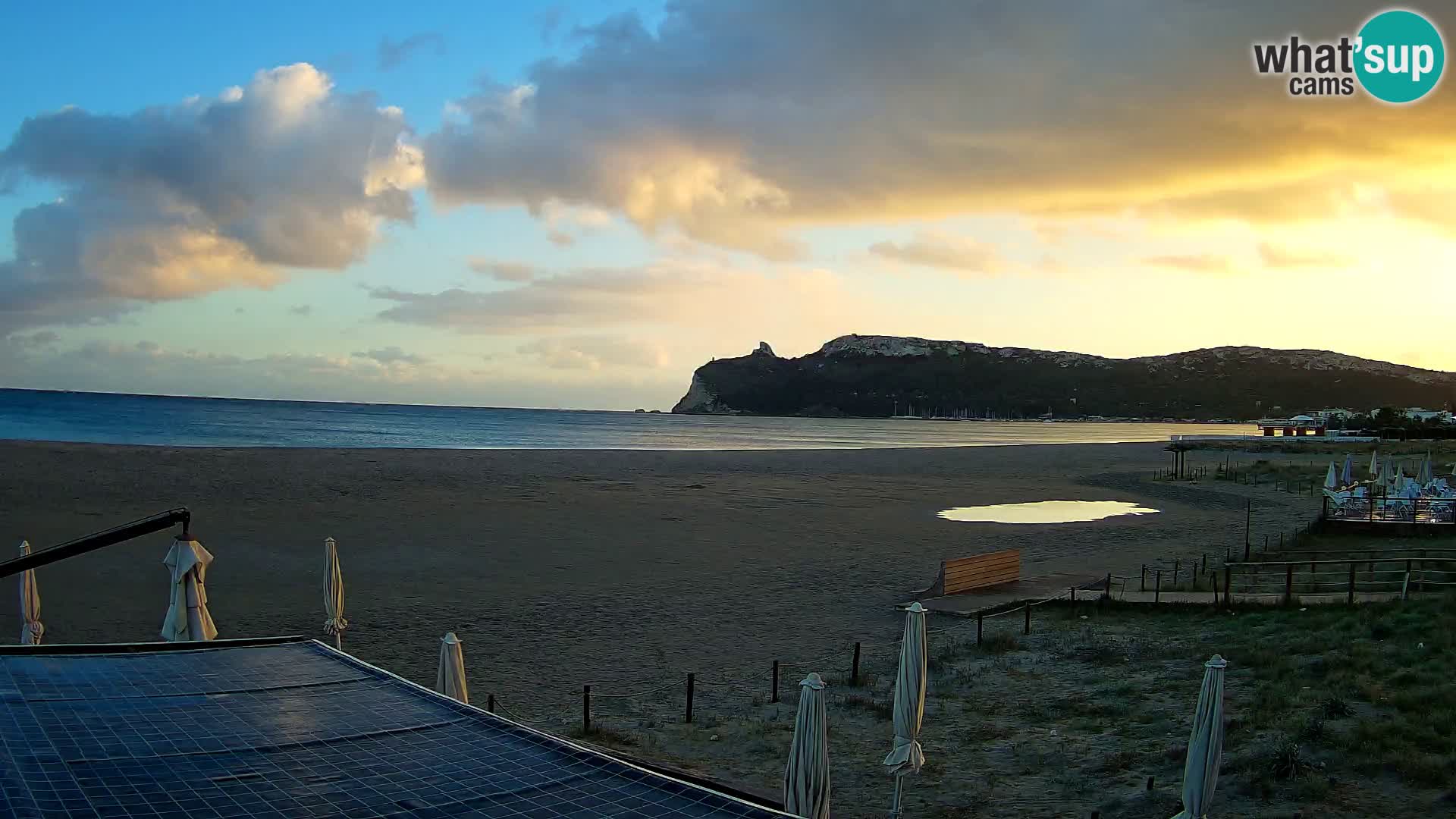 Webcam plage de Poetto | Cagliari | Sardaigne