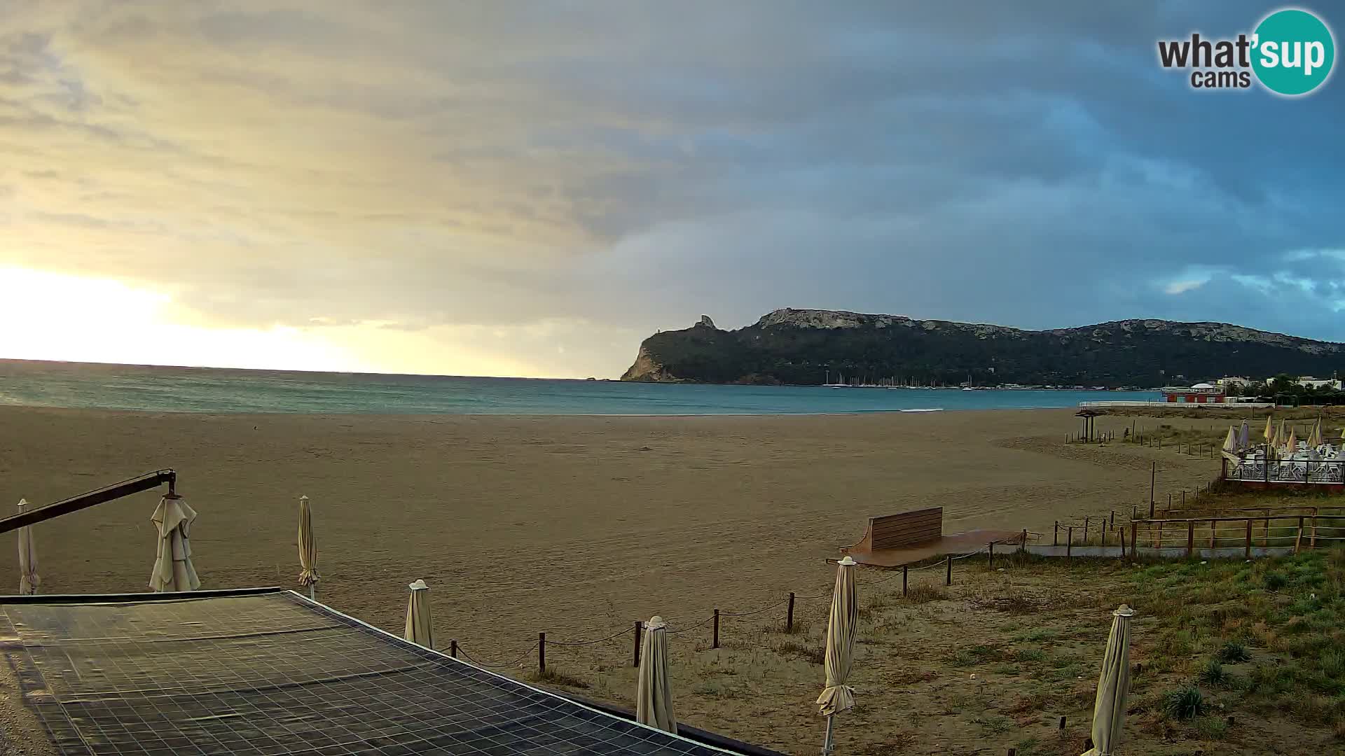 Poetto beach webcam | Cagliari | Sardinia