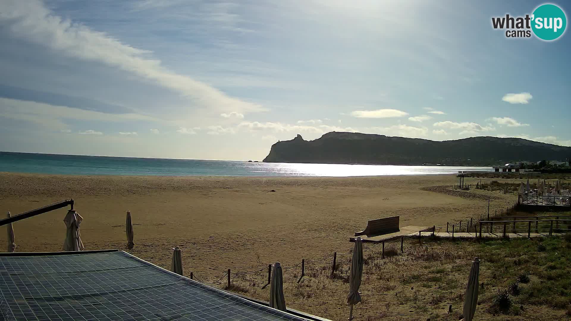 Poetto beach webcam | Cagliari | Sardinija
