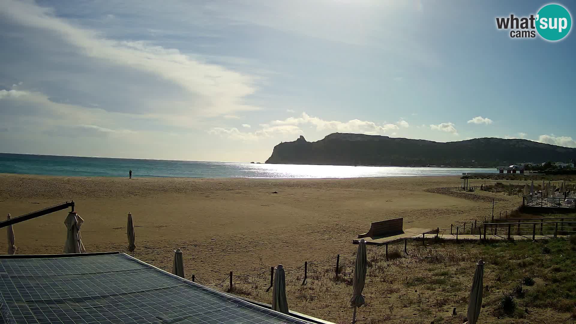 Poetto Strand Webcam | Cagliari | Sardinien