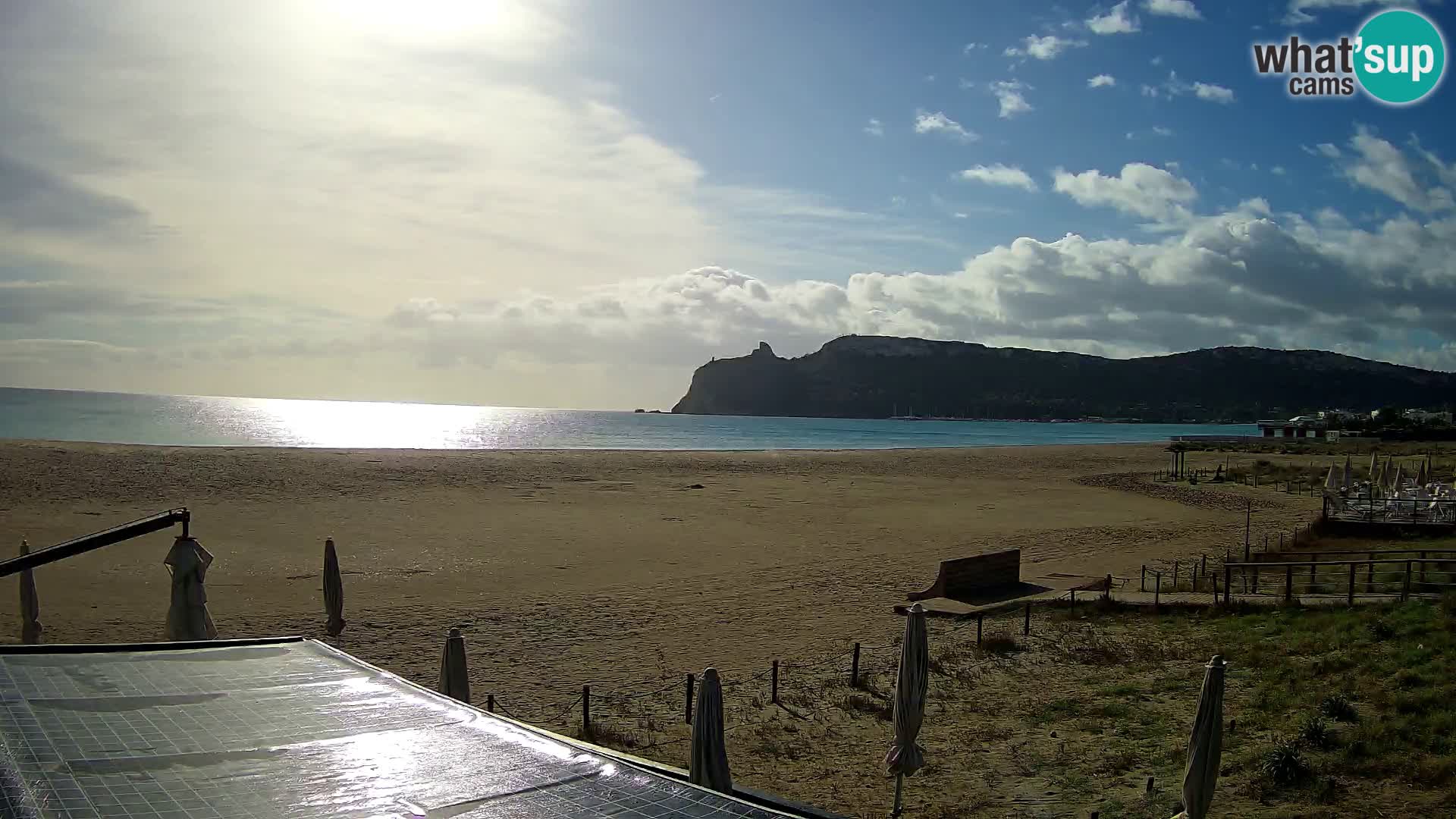 Webcam spiaggia del Poetto | Cagliari | Sardegna