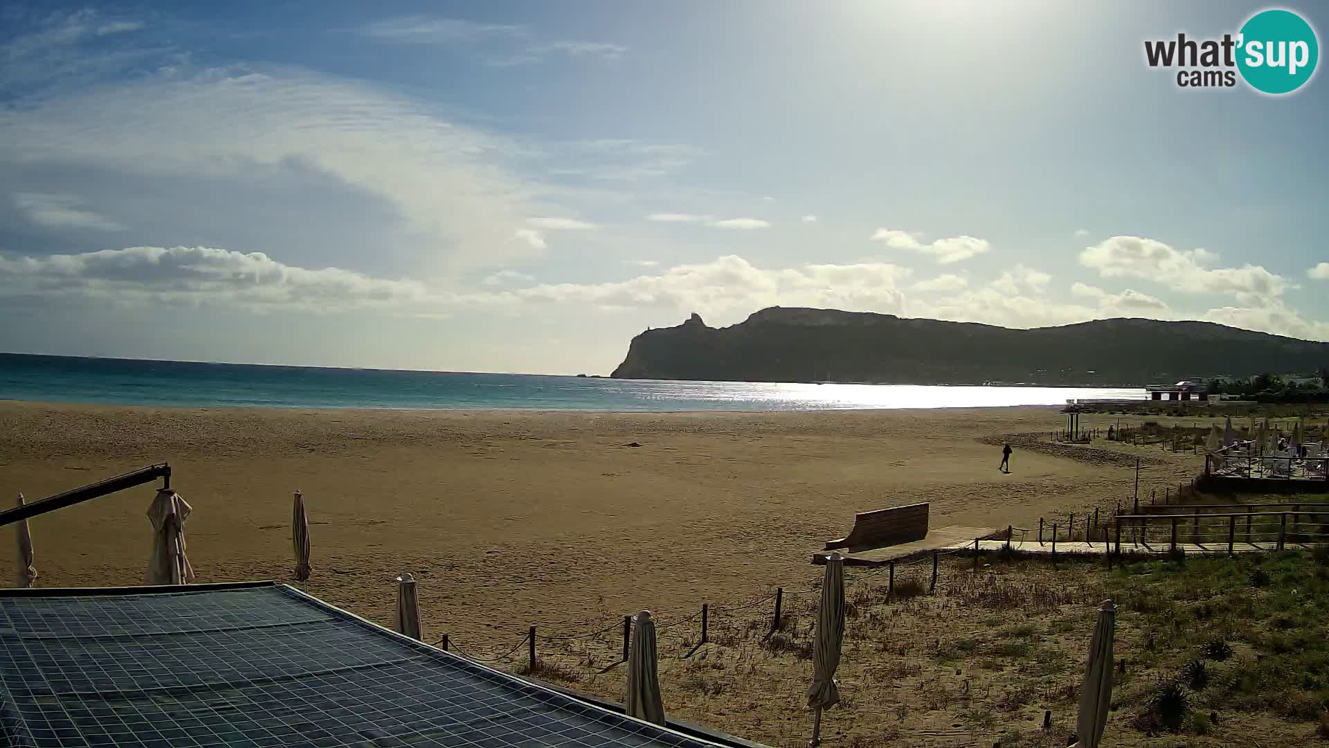 Poetto beach webcam | Cagliari | Sardinia