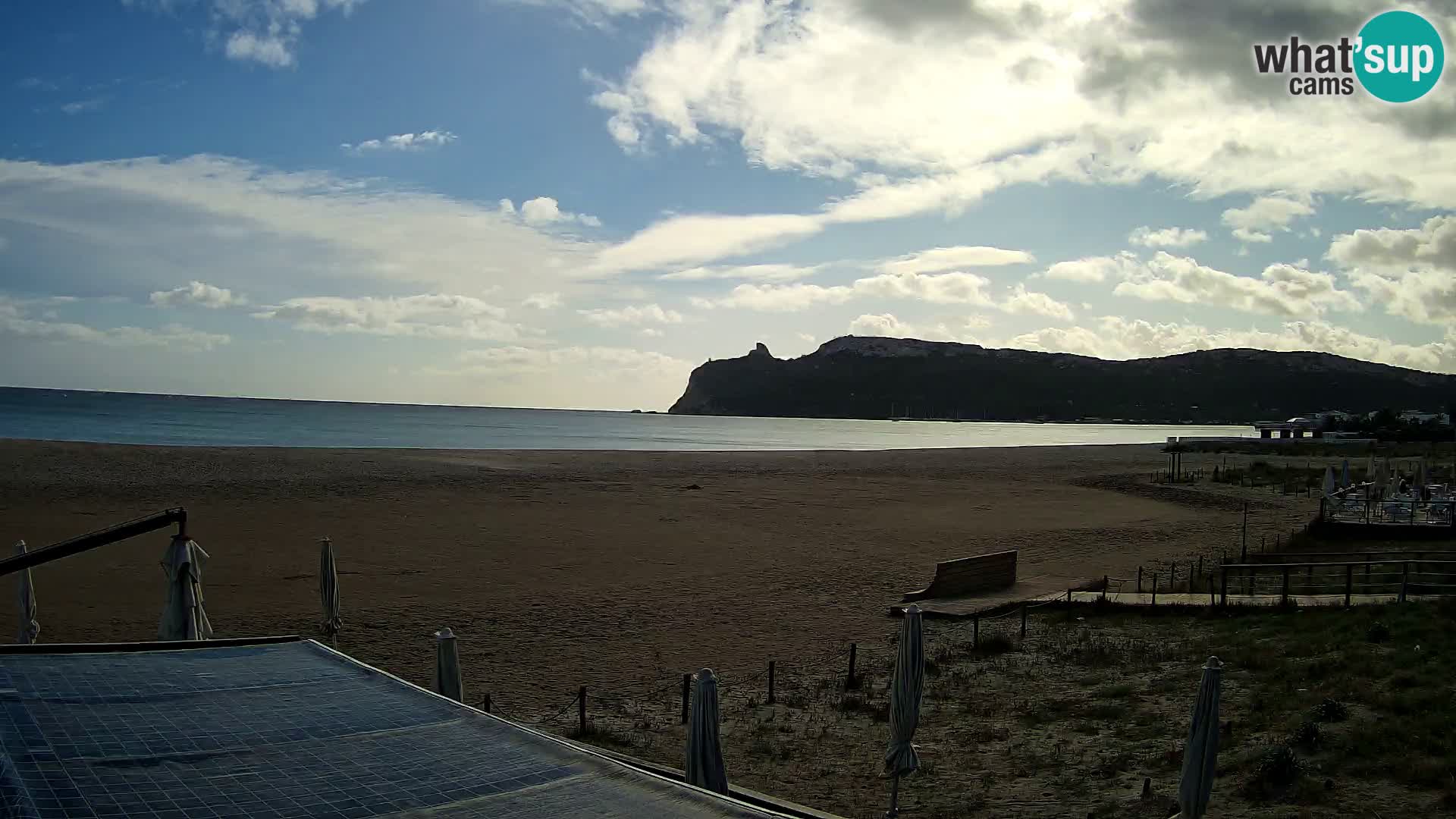 Poetto beach webcam | Cagliari | Sardinija