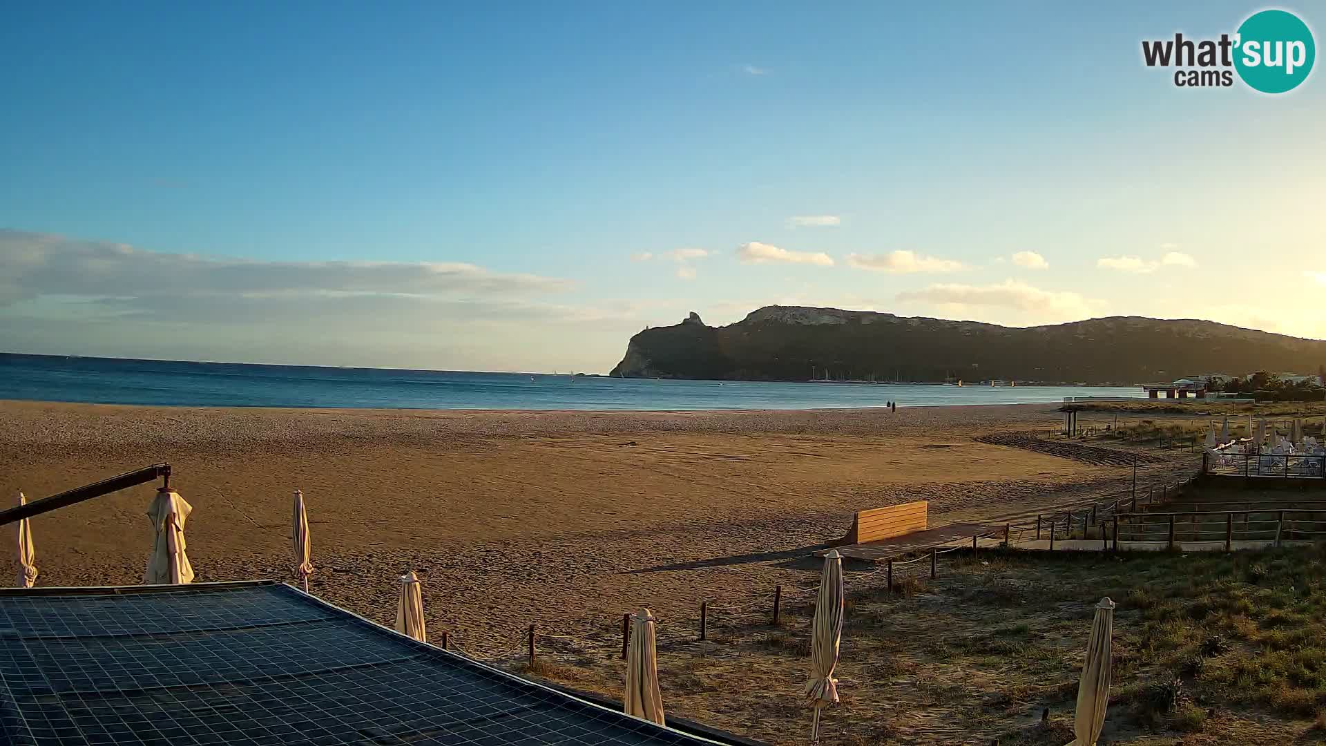 Poetto beach webcam | Cagliari | Sardinia