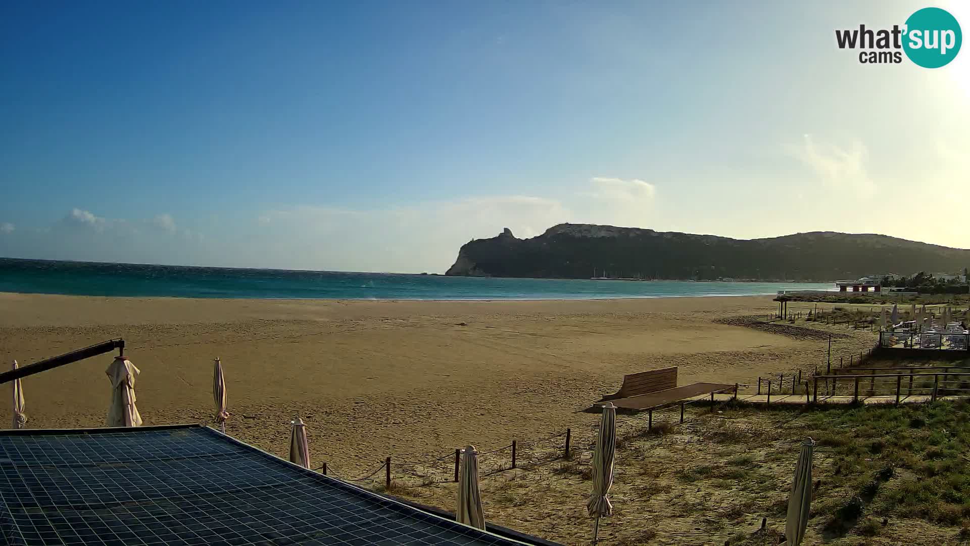 Webcam plage de Poetto | Cagliari | Sardaigne