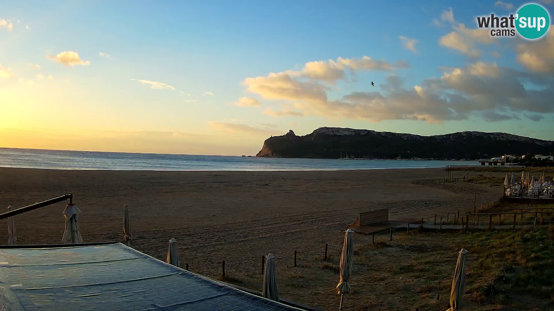 Webcam spiaggia del Poetto | Cagliari | Sardegna