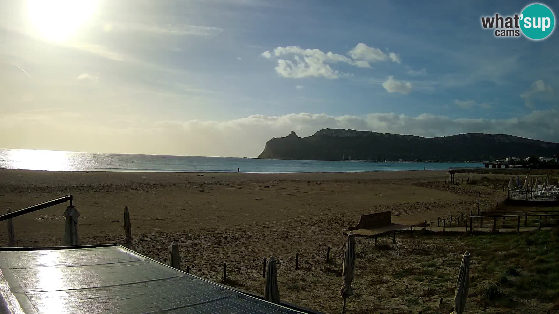 Webcam spiaggia del Poetto | Cagliari | Sardegna