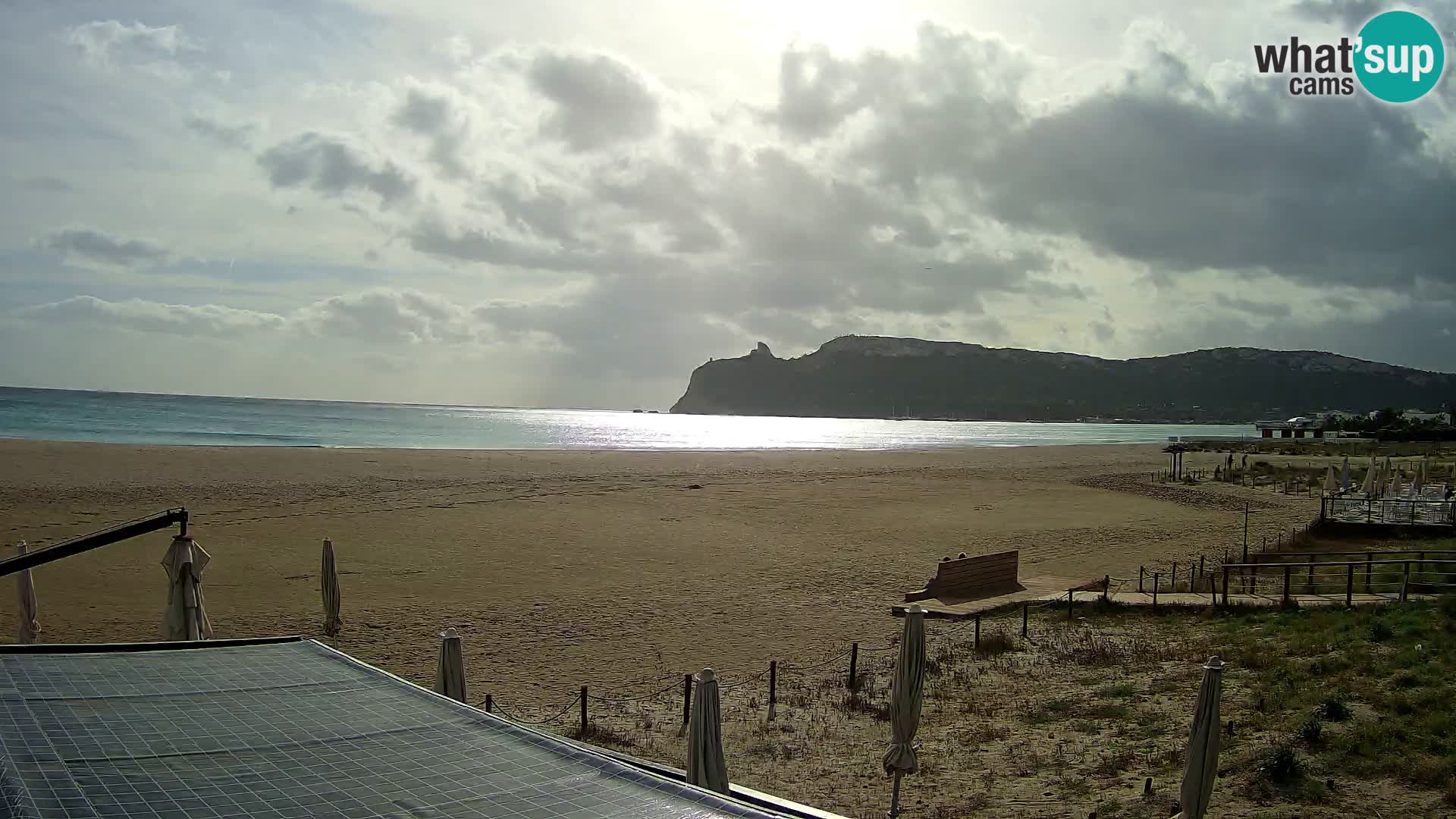 Webcam spiaggia del Poetto | Cagliari | Sardegna
