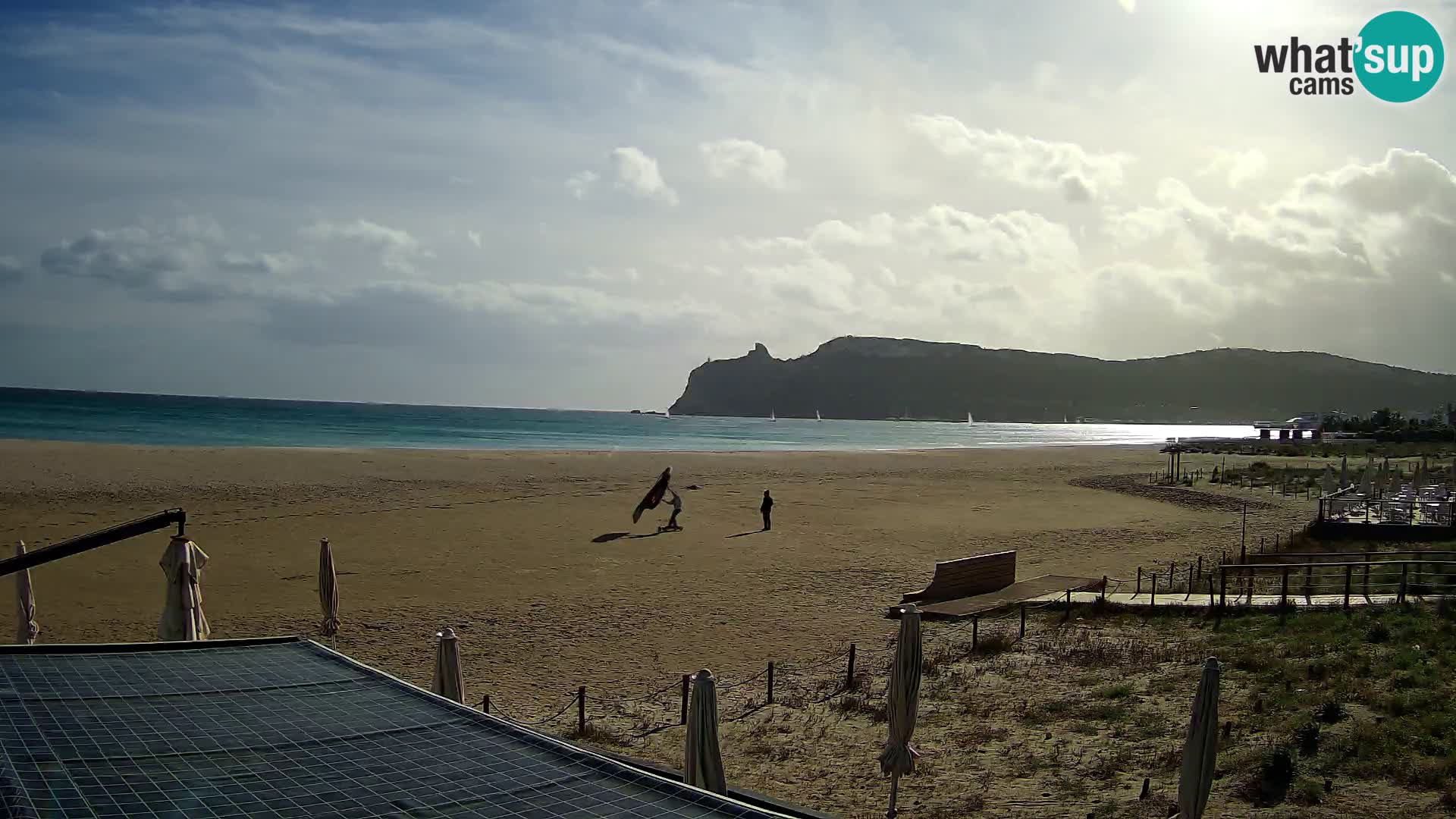 Webcam spiaggia del Poetto | Cagliari | Sardegna