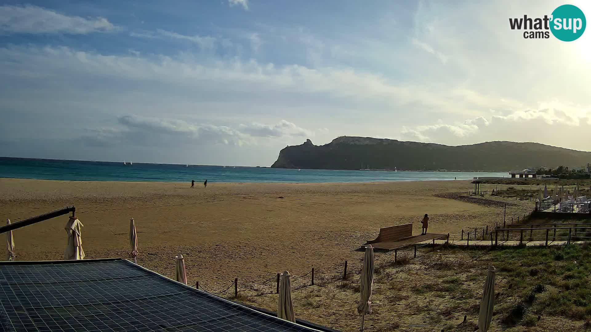 Poetto beach webcam | Cagliari | Sardinia