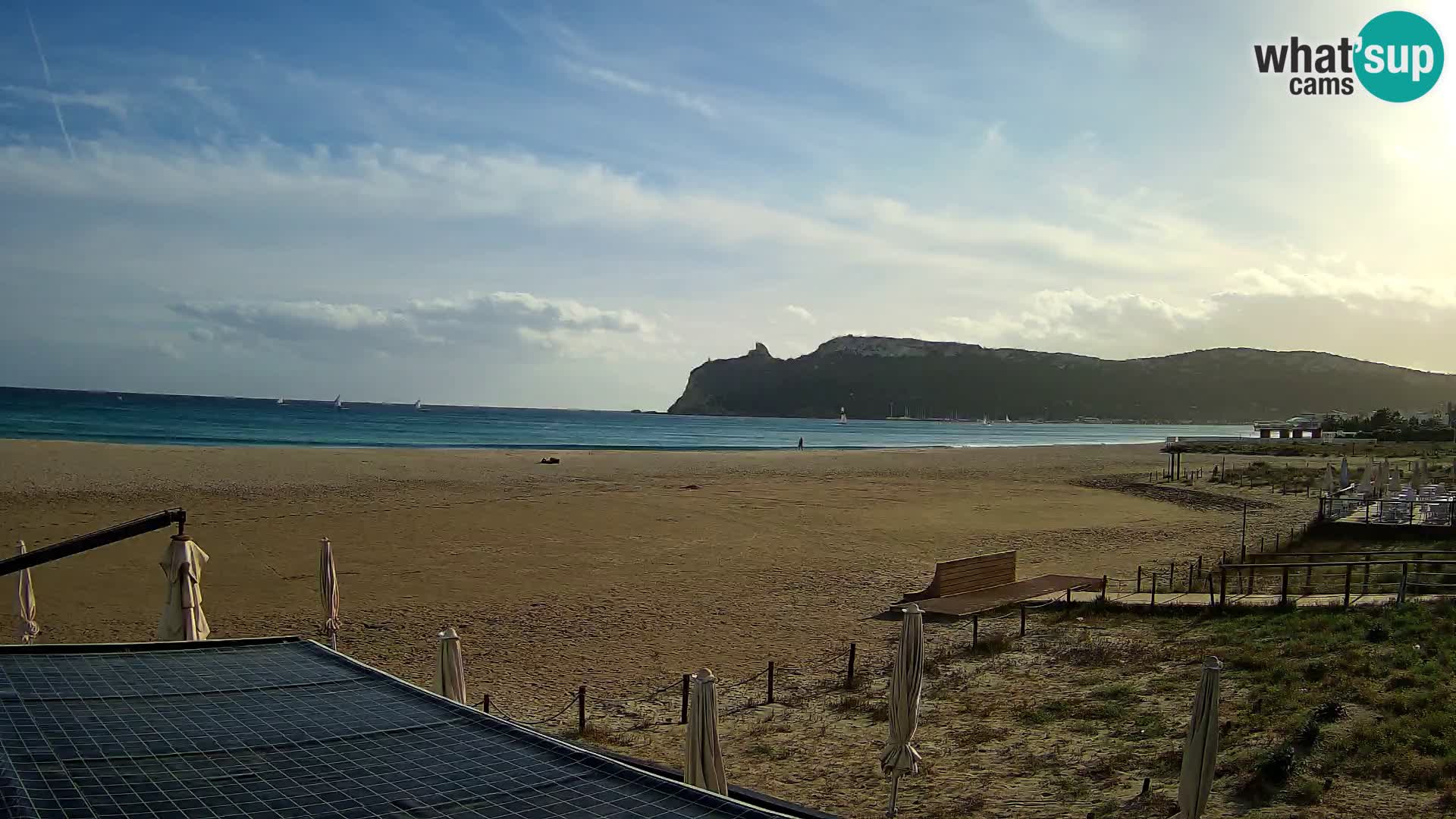 Webcam plage de Poetto | Cagliari | Sardaigne