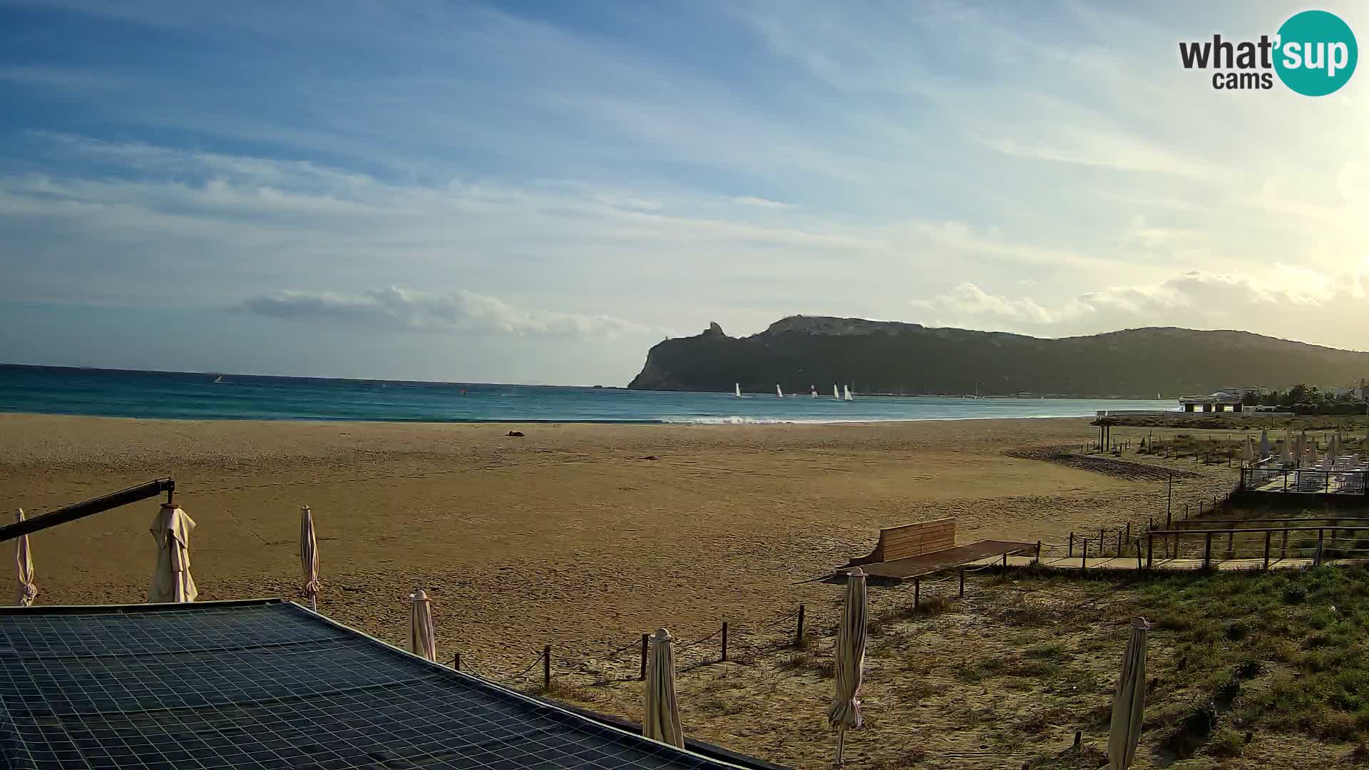 Webcam spiaggia del Poetto | Cagliari | Sardegna