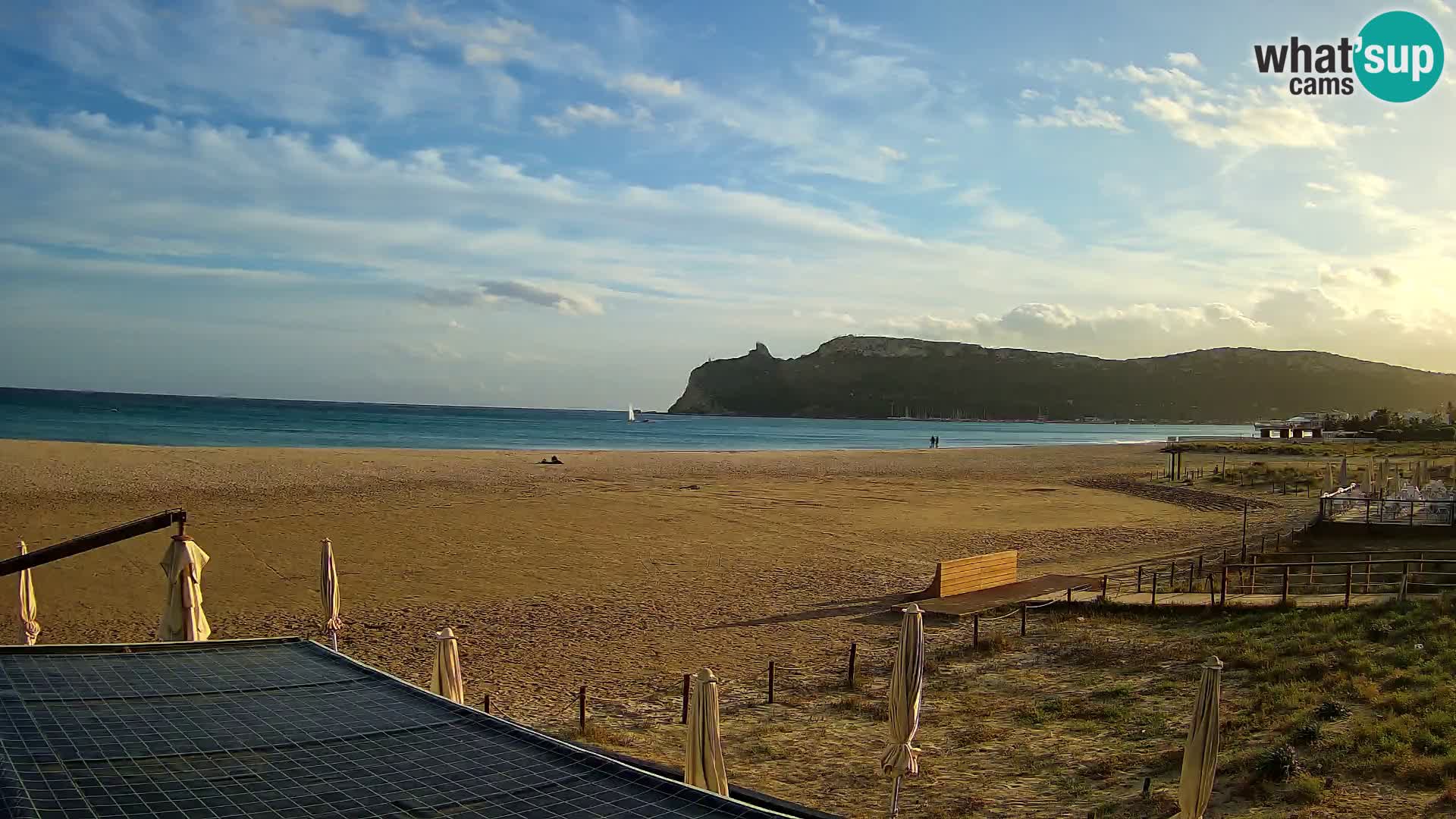 Poetto beach webcam | Cagliari | Sardinija