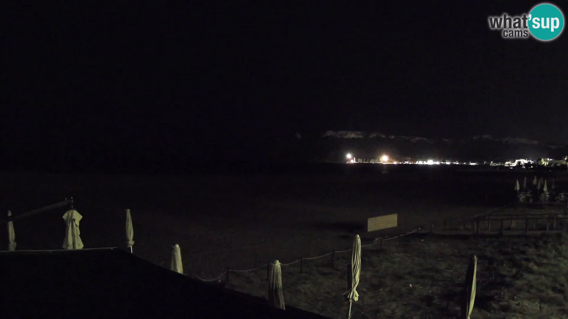 Poetto beach webcam | Cagliari | Sardinija