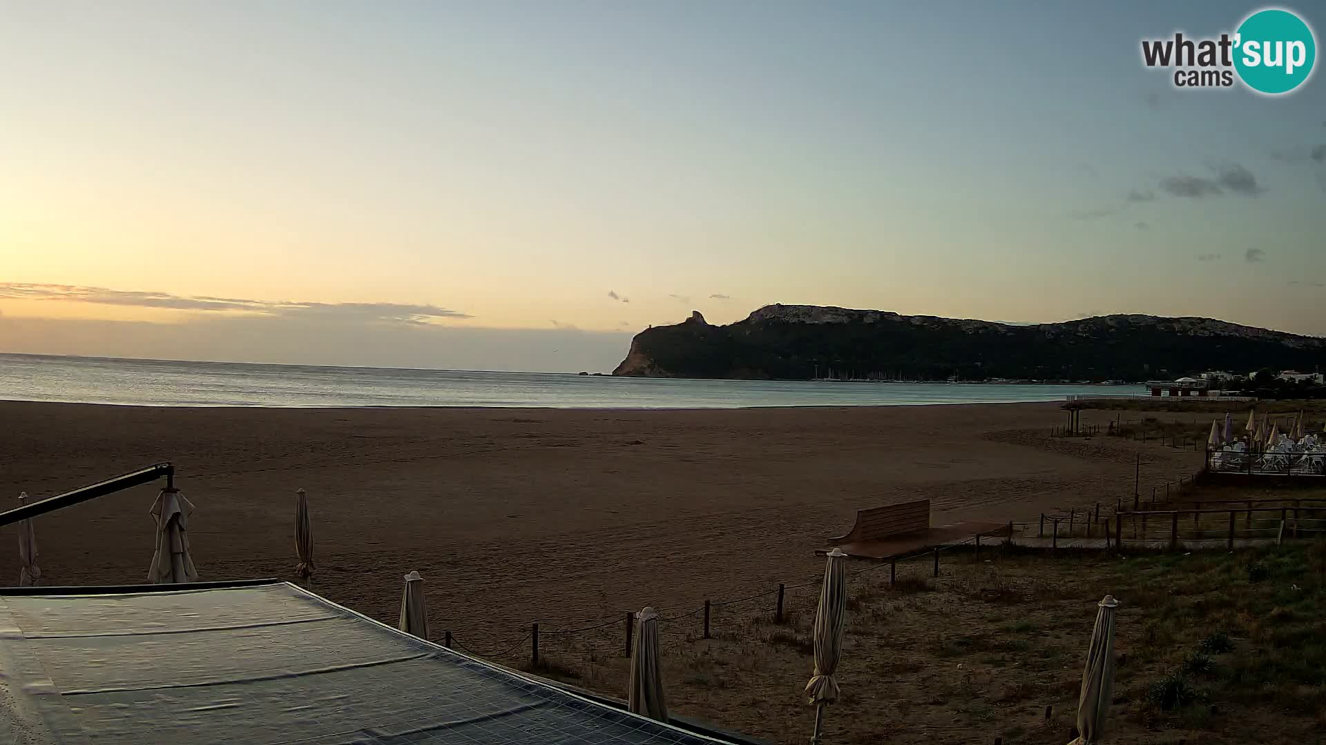 Poetto Strand Webcam | Cagliari | Sardinien
