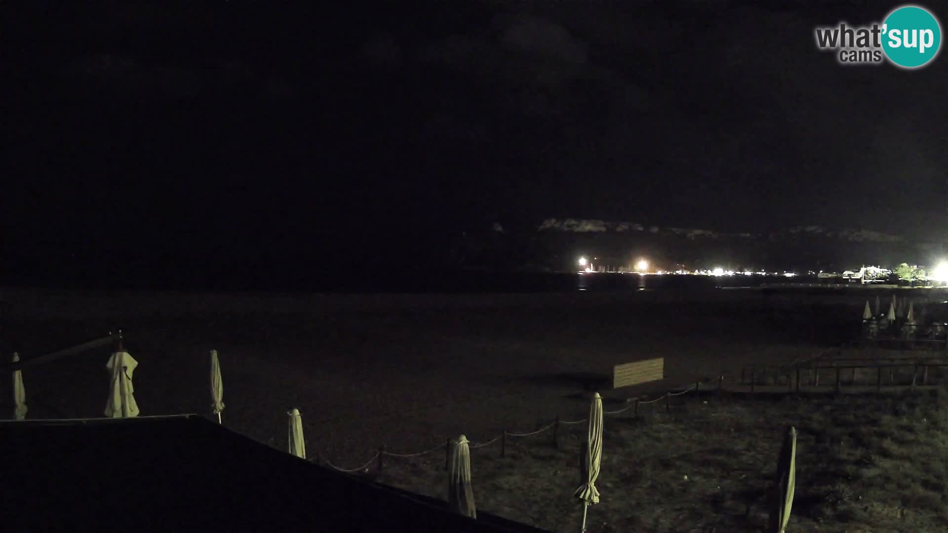 Poetto beach webcam | Cagliari | Sardinija