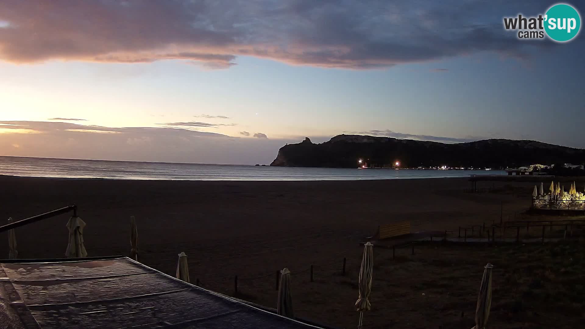 Poetto beach webcam | Cagliari | Sardinia