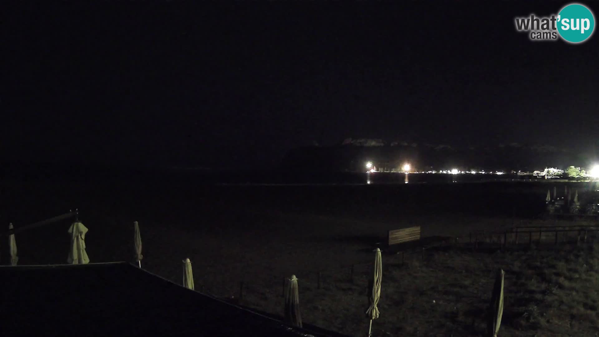 Poetto beach webcam | Cagliari | Sardinija