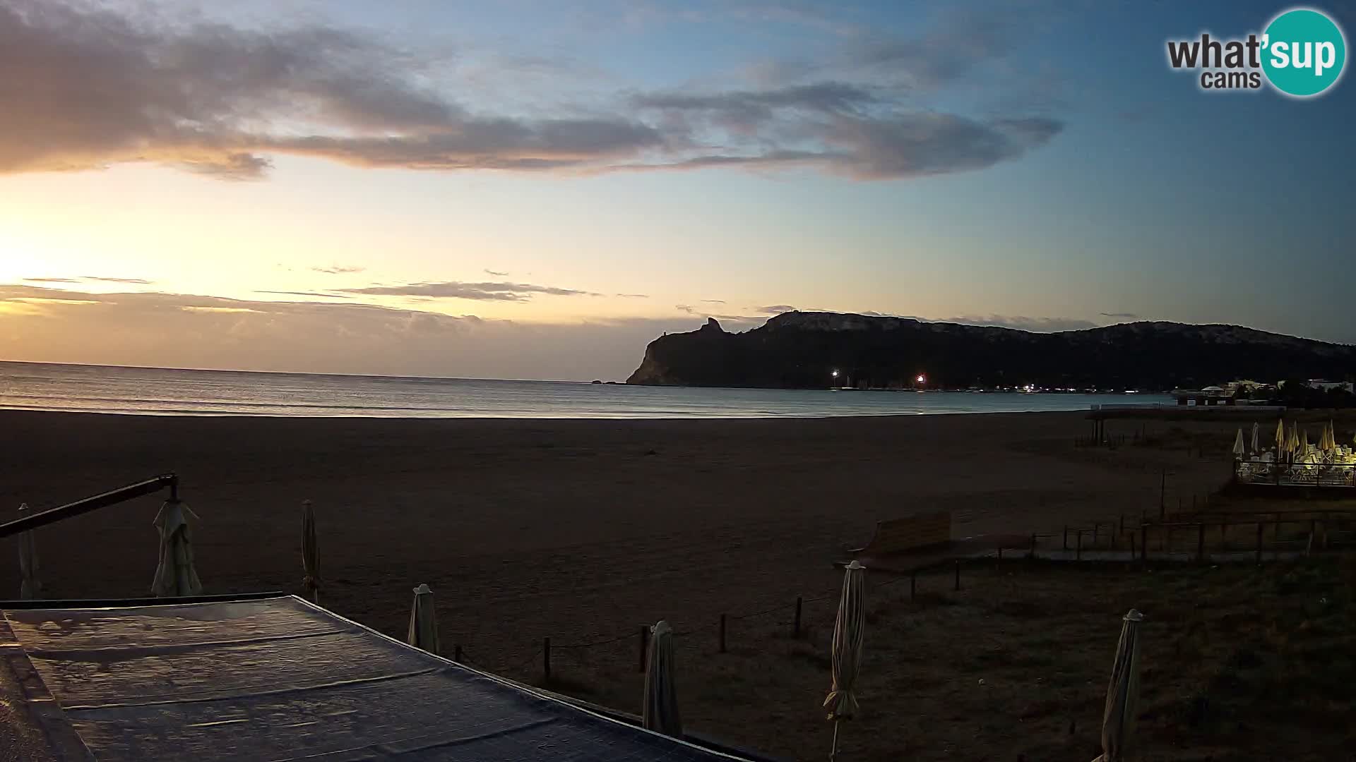 Webcam plage de Poetto | Cagliari | Sardaigne