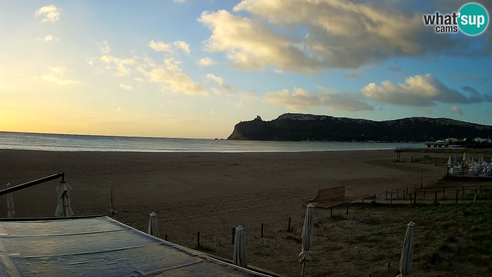 Poetto beach webcam | Cagliari | Sardinia
