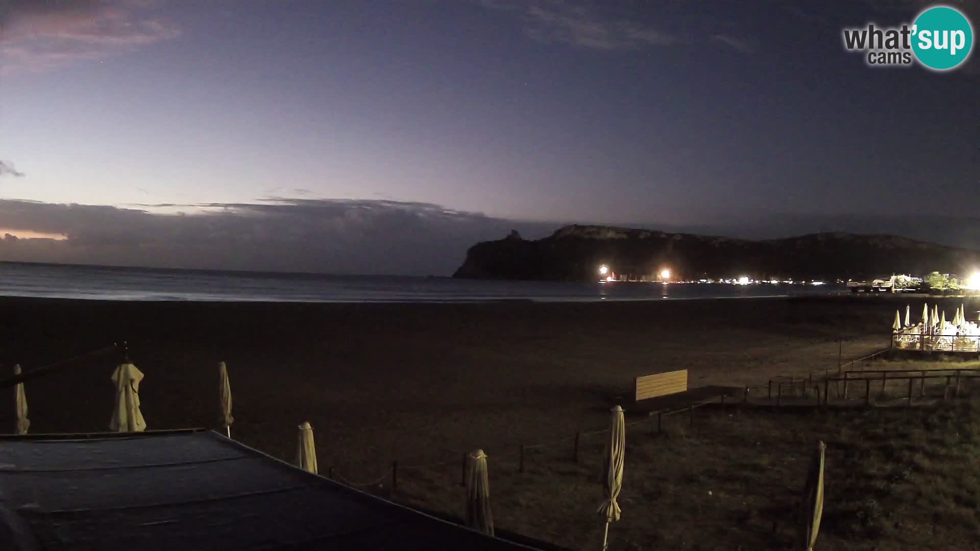 Poetto beach webcam | Cagliari | Sardinia