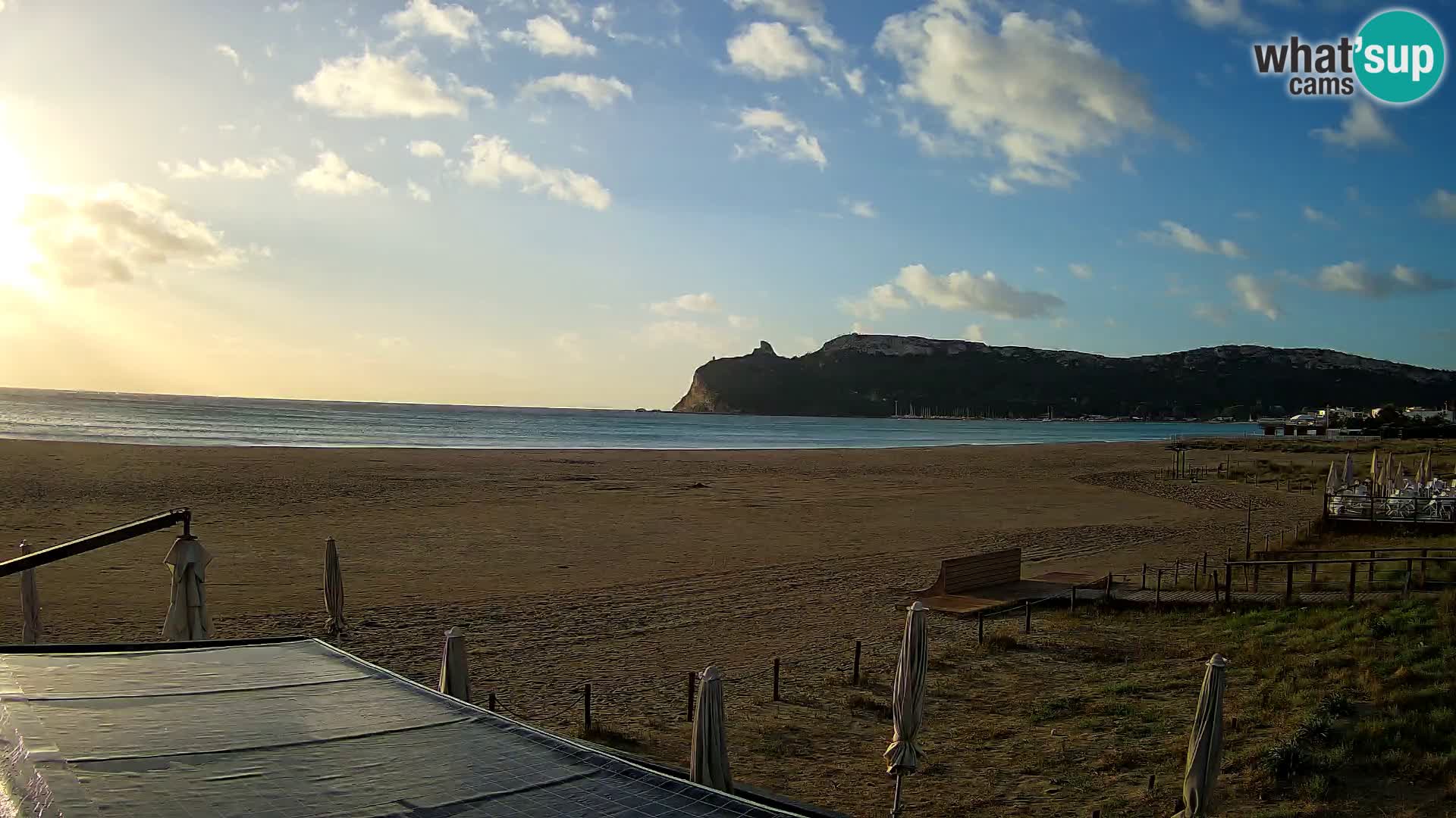 Webcam spiaggia del Poetto | Cagliari | Sardegna